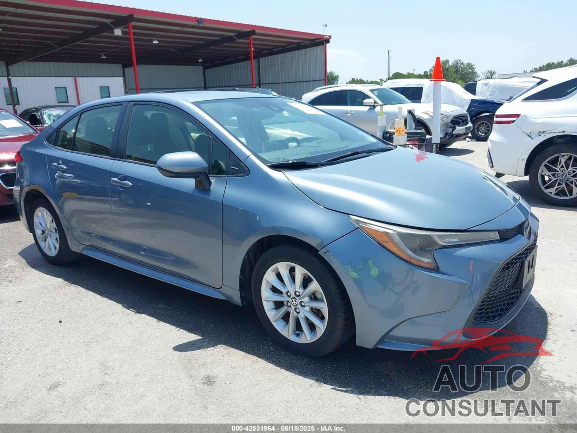 TOYOTA COROLLA 2020 - JTDHPRAE9LJ025068
