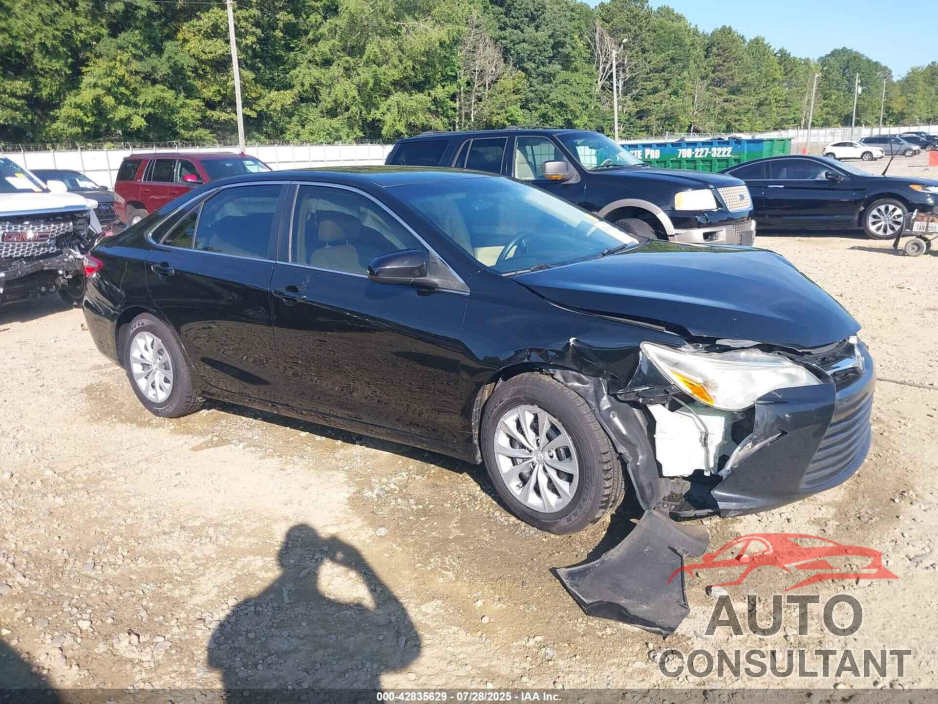 TOYOTA CAMRY 2016 - 4T4BF1FK8GR559192