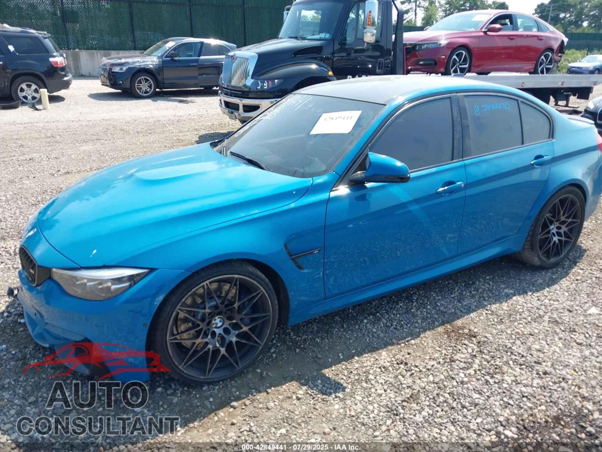 BMW M3 2018 - WBS8M9C55J5K99887