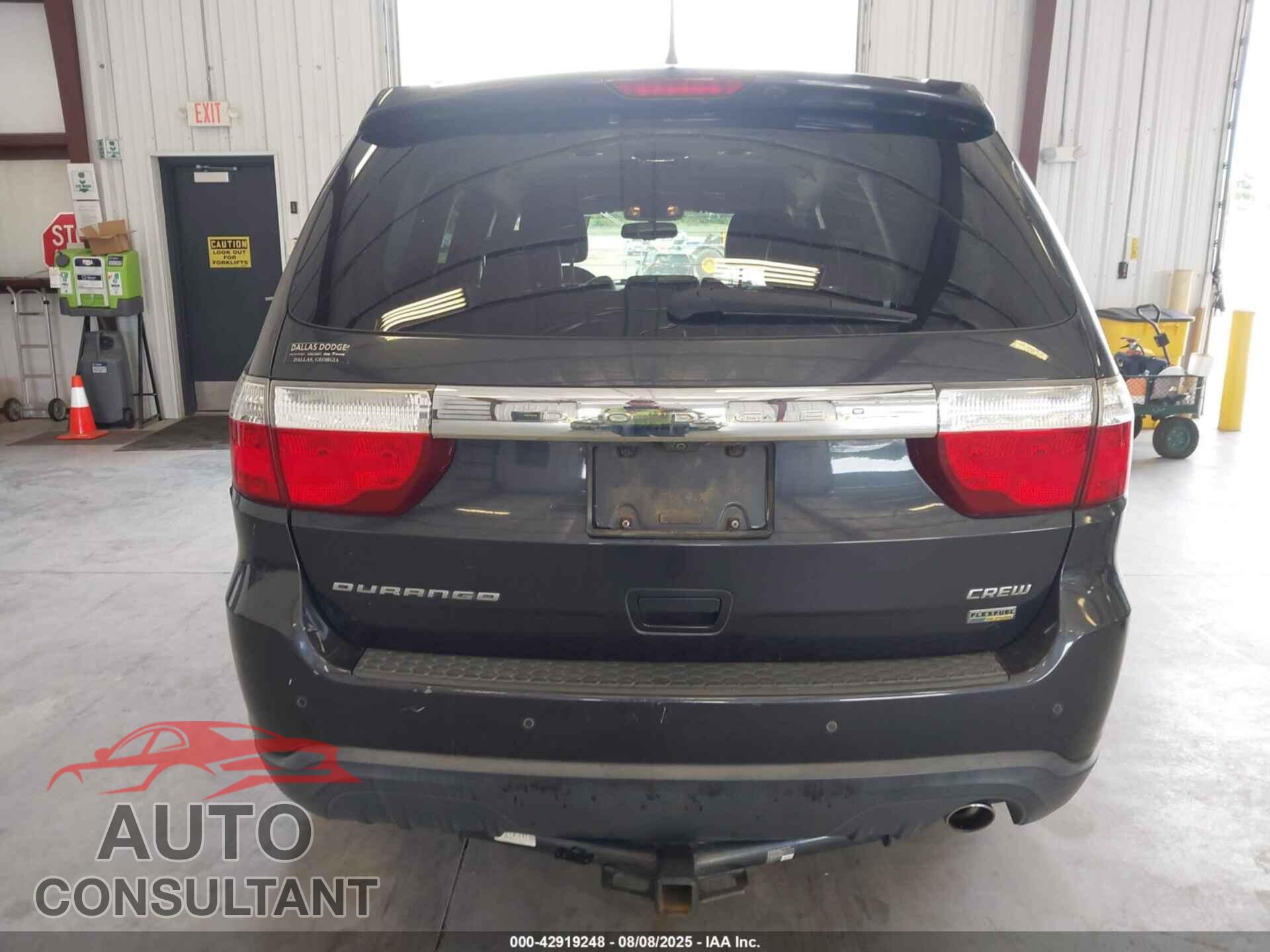 DODGE DURANGO 2013 - 1C4RDHDG7DC616512