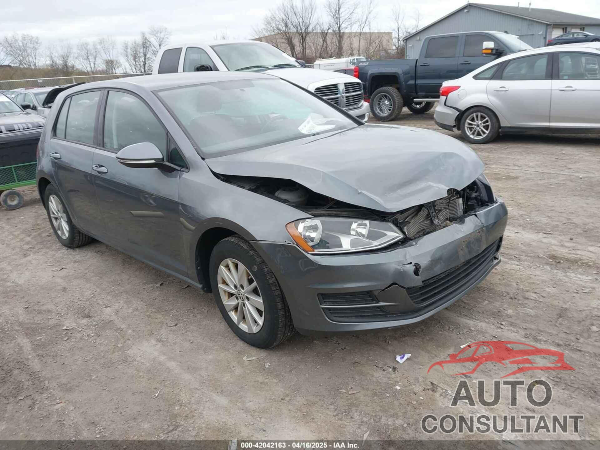 VOLKSWAGEN GOLF 2016 - 3VW217AUXGM008854