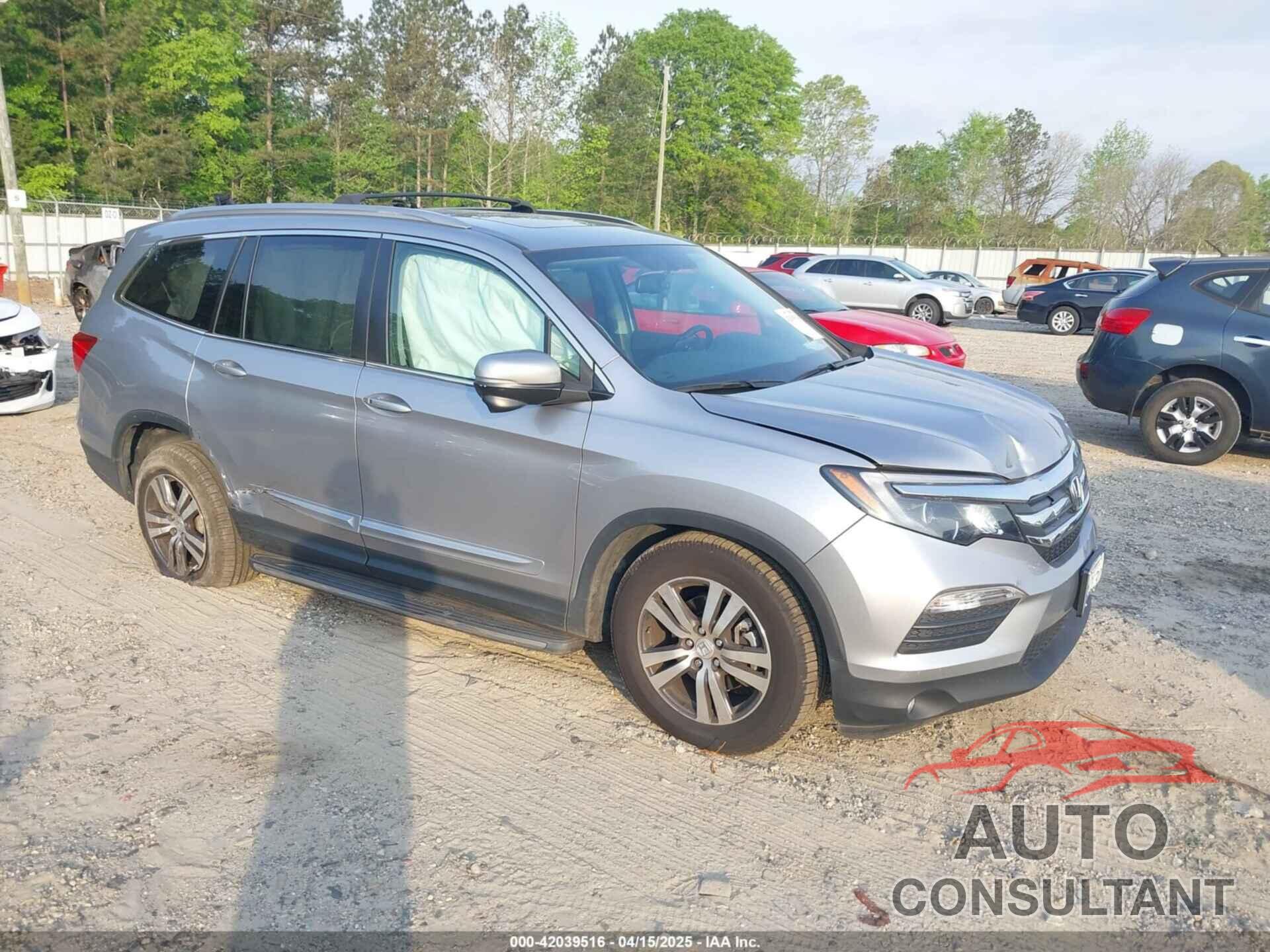 HONDA PILOT 2016 - 5FNYF6H82GB013827
