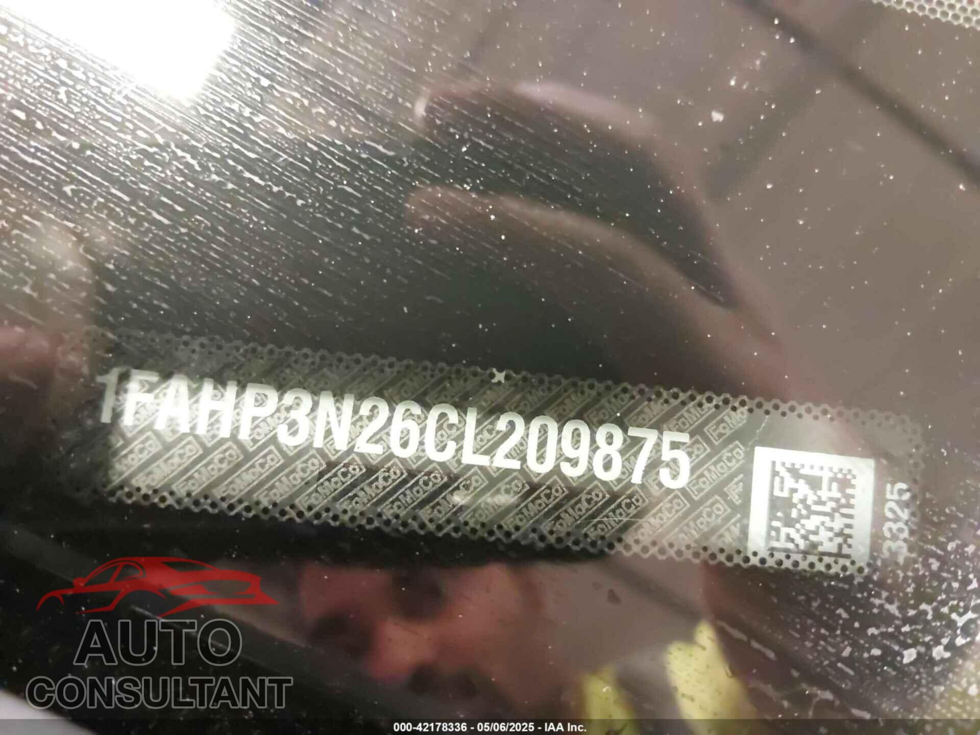 FORD FOCUS 2012 - 1FAHP3N26CL209875