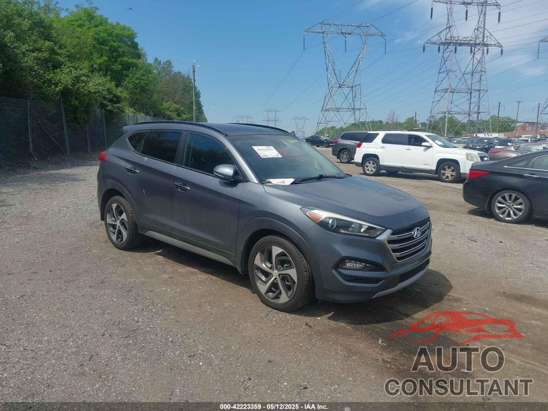 HYUNDAI TUCSON 2017 - KM8J3CA26HU320369
