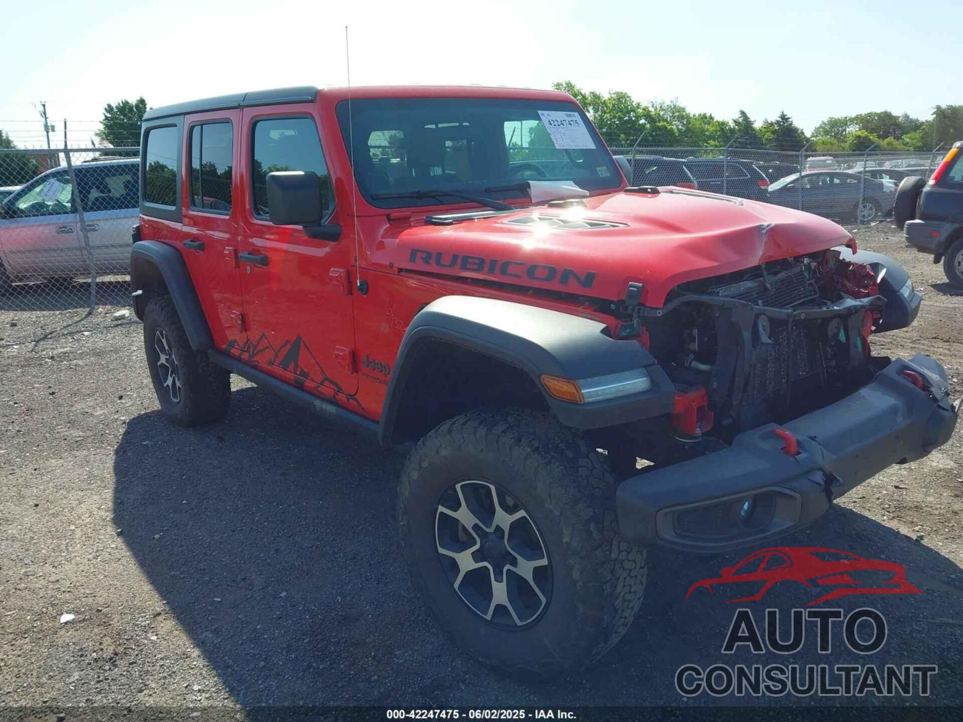 JEEP WRANGLER UNLIMITED 2021 - 1C4HJXFG2MW575541