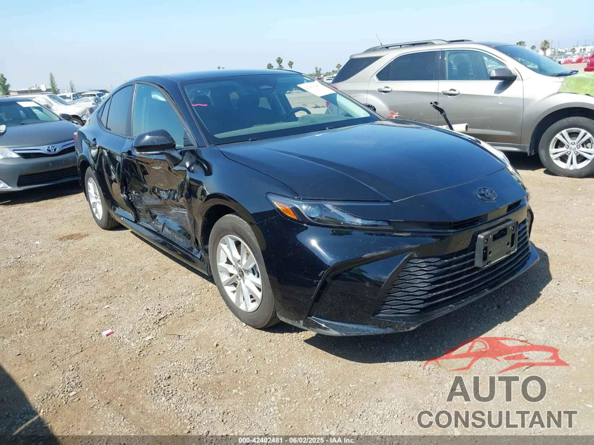 TOYOTA CAMRY 2025 - 4T1DAACK8SU571485