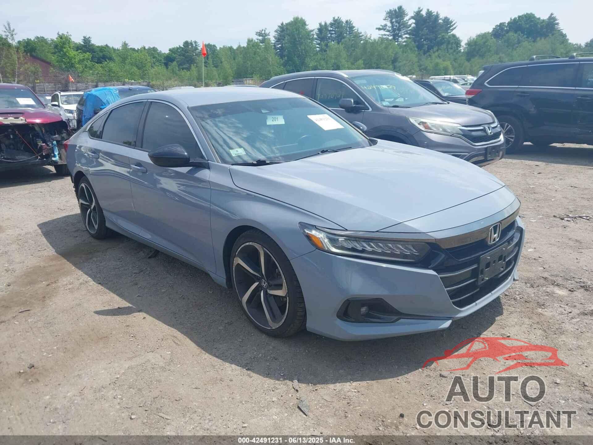 HONDA ACCORD 2021 - 1HGCV1F42MA124139