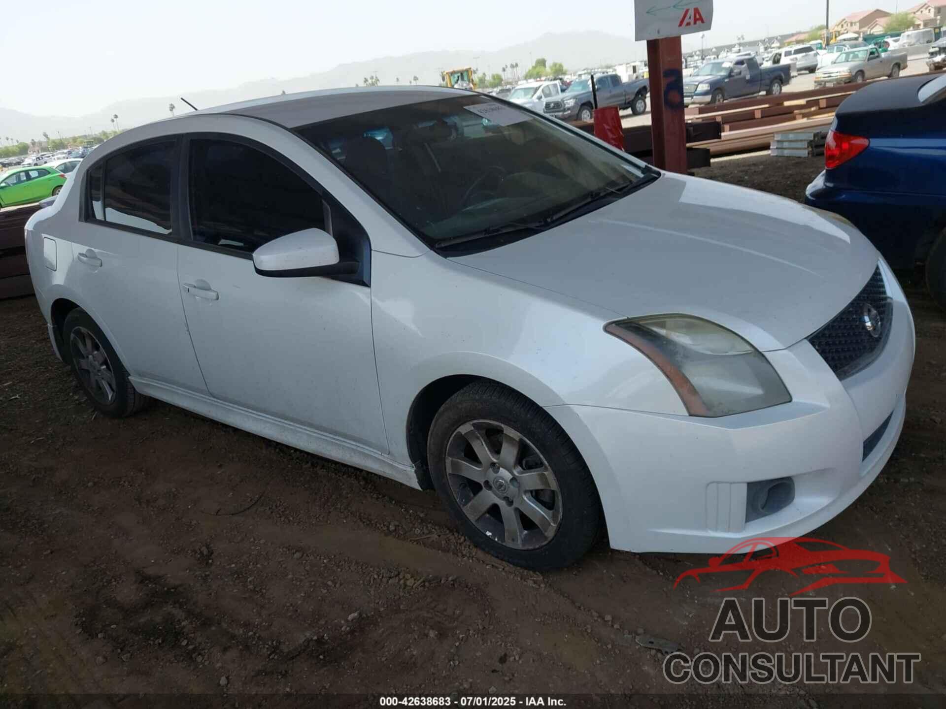 NISSAN SENTRA 2012 - 3N1AB6AP3CL778154