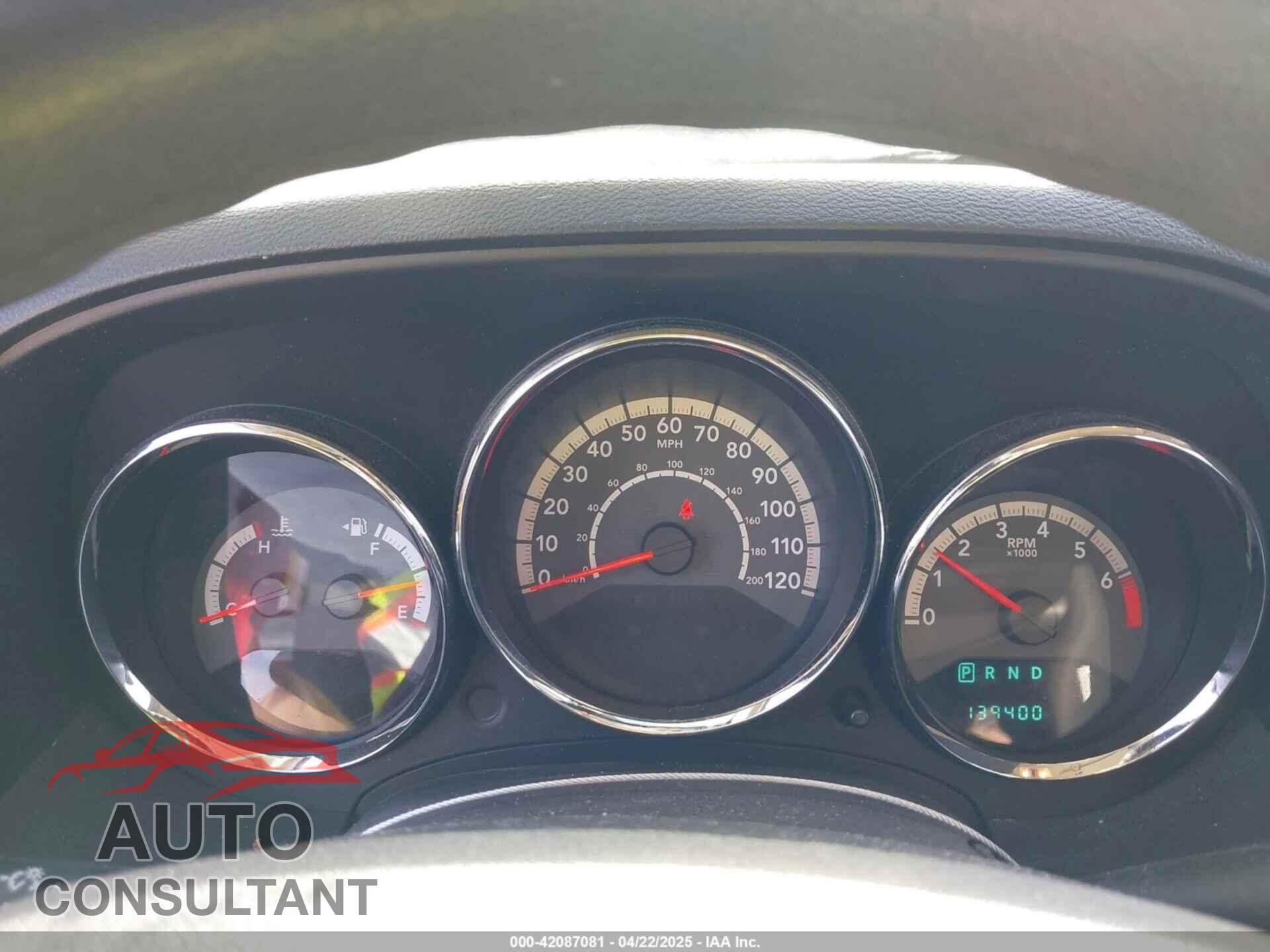 DODGE CALIBER 2012 - 1C3CDWDA3CD527491