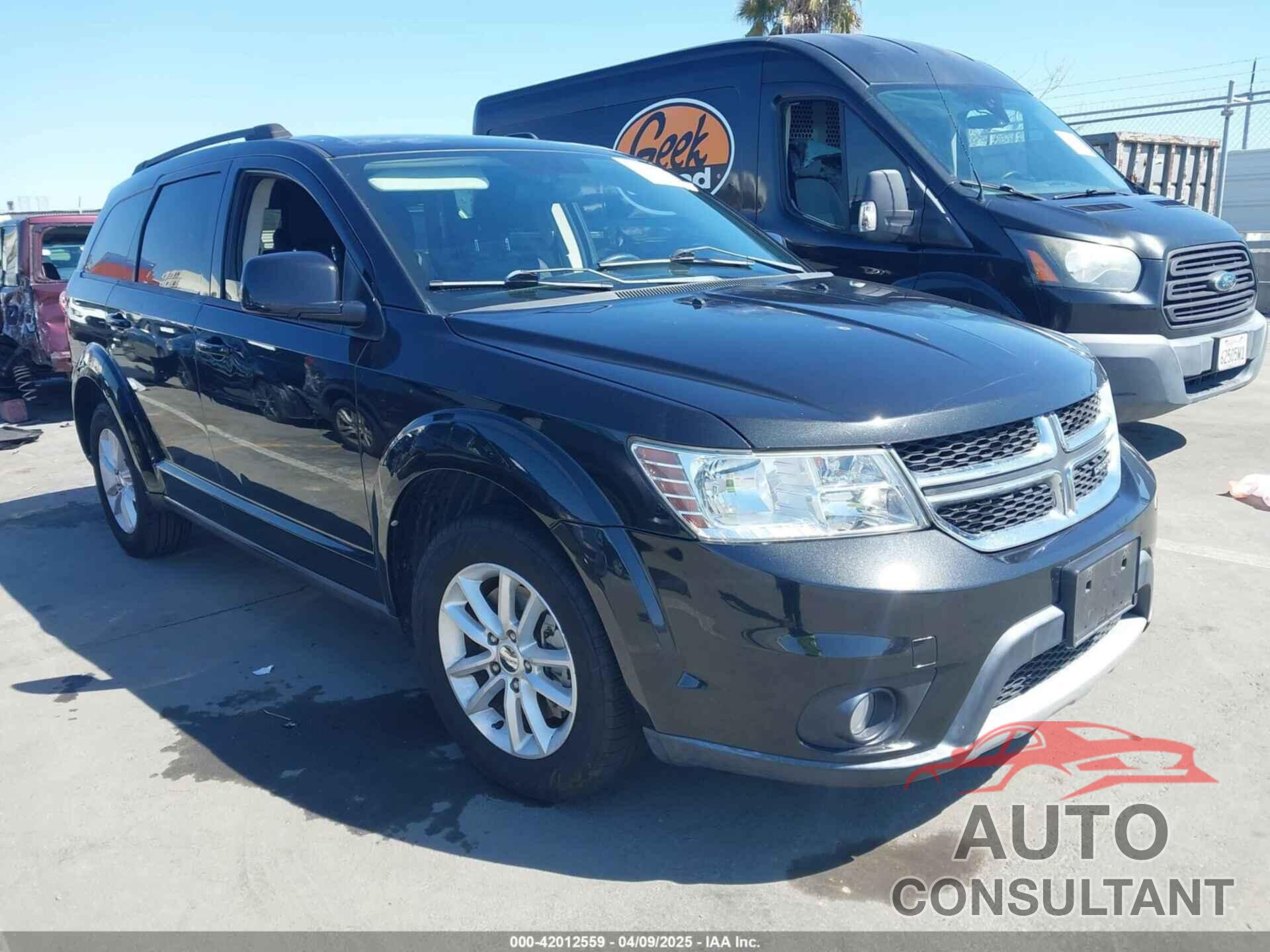 DODGE JOURNEY 2013 - 3C4PDCBG8DT636995