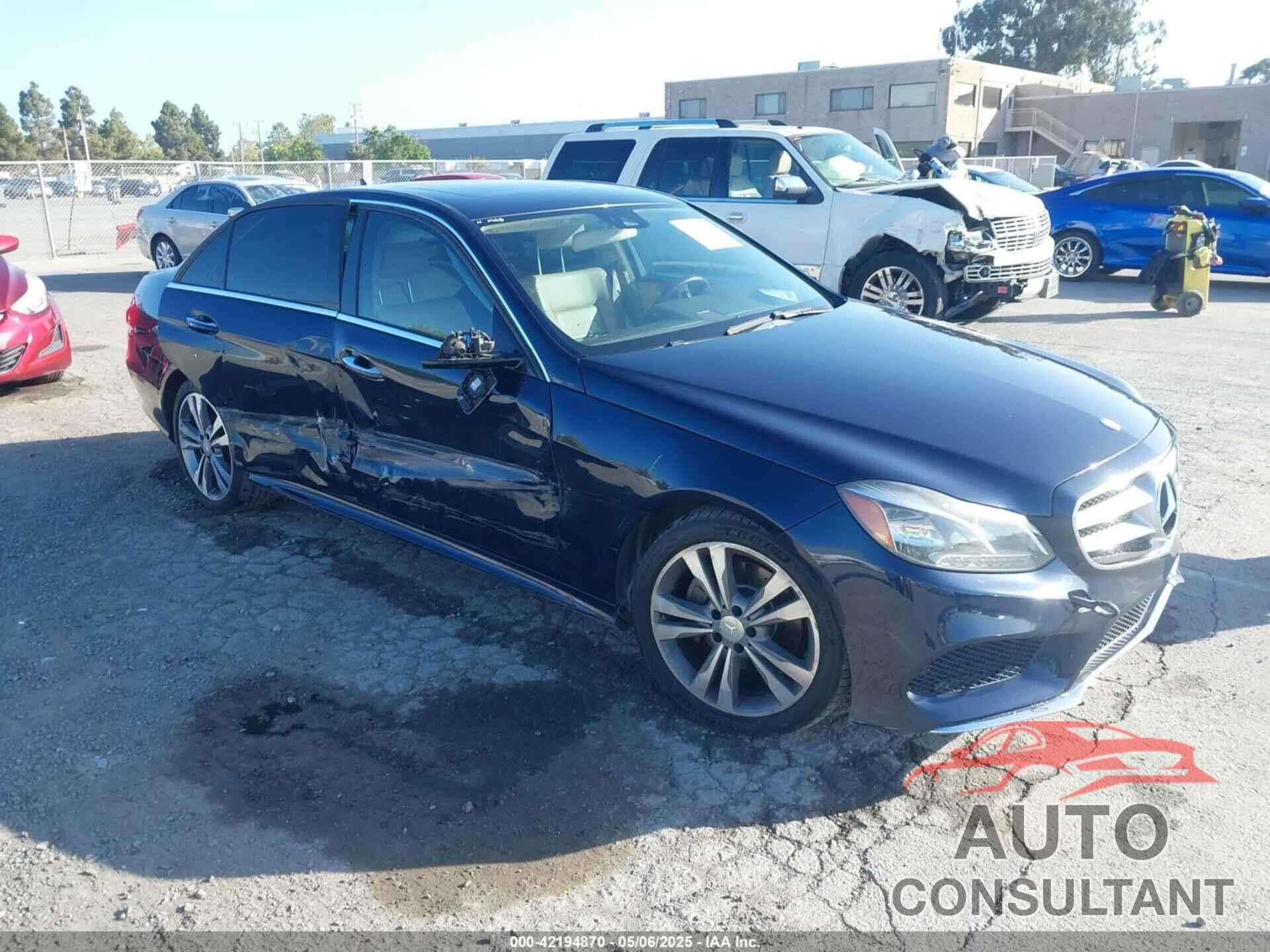 MERCEDES-BENZ E 2016 - WDDHF5KB7GB261076