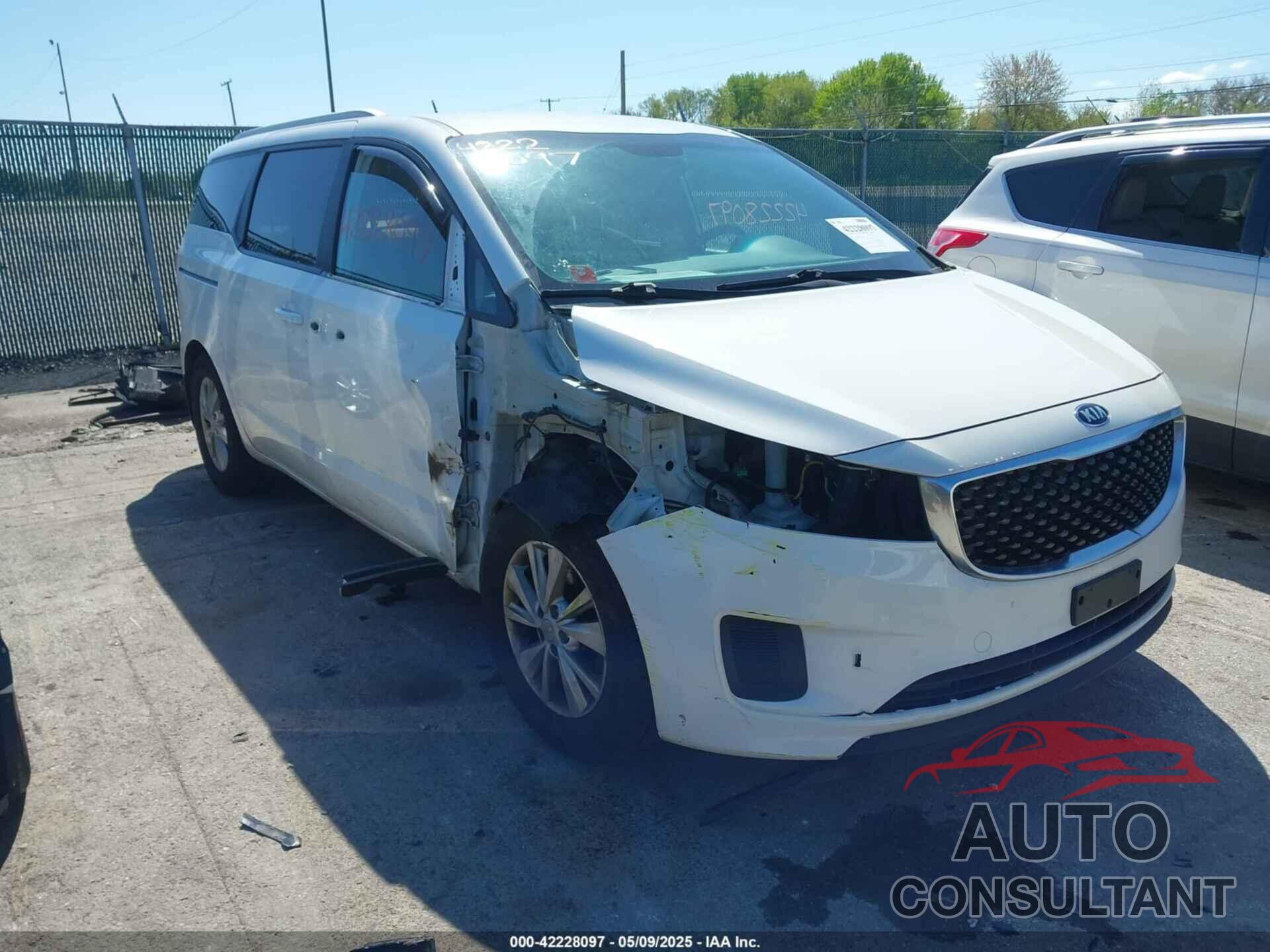 KIA SEDONA 2016 - KNDMB5C14G6178935