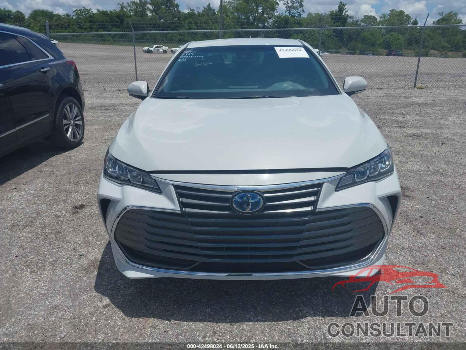 TOYOTA AVALON 2022 - 4T1JA1AB5NU015841