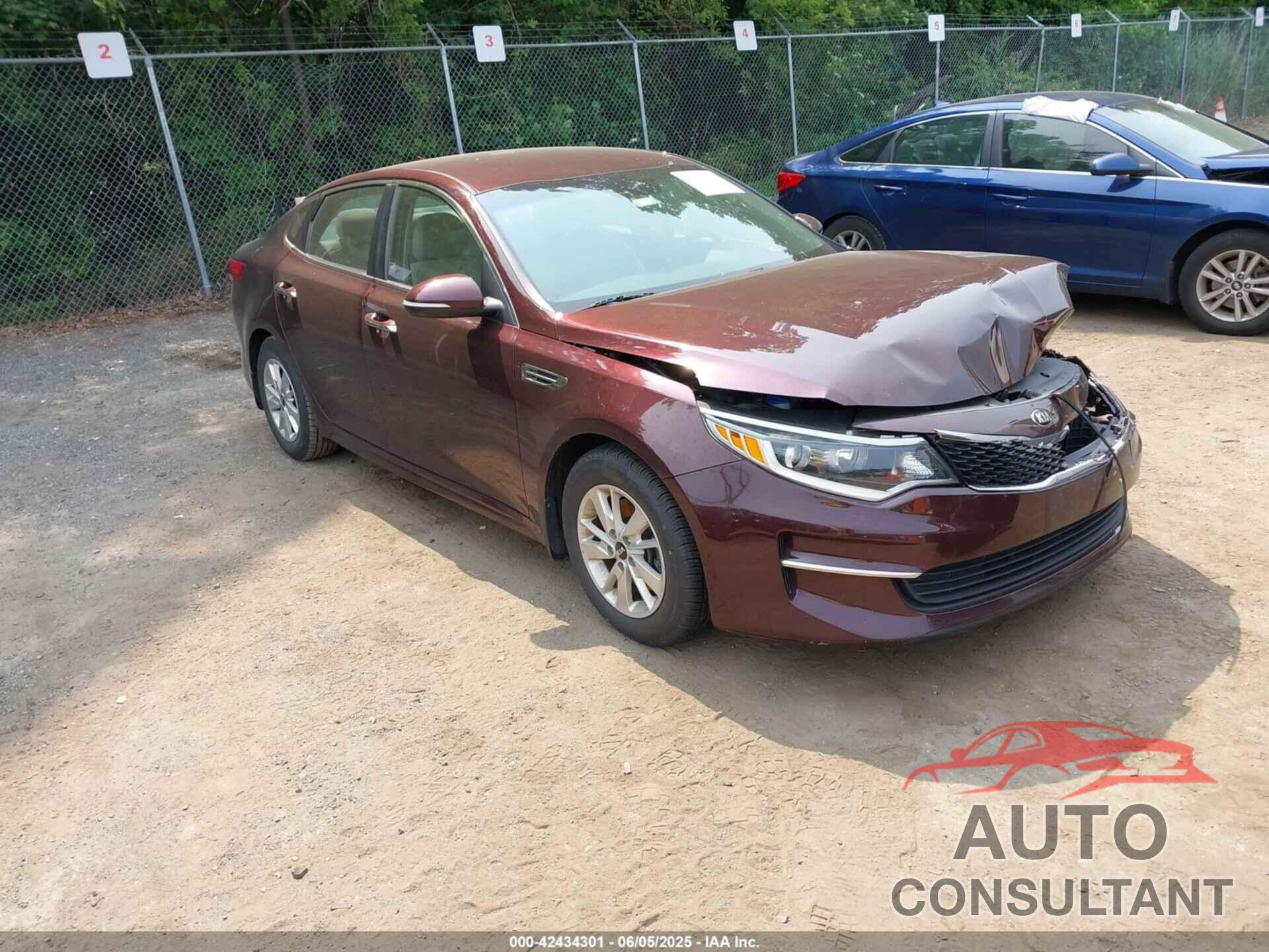 KIA OPTIMA 2018 - 5XXGT4L36JG185545