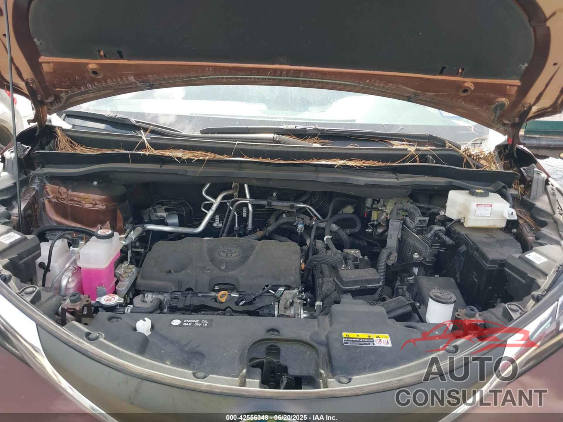 TOYOTA SIENNA 2021 - 5TDJRKEC6MS065866