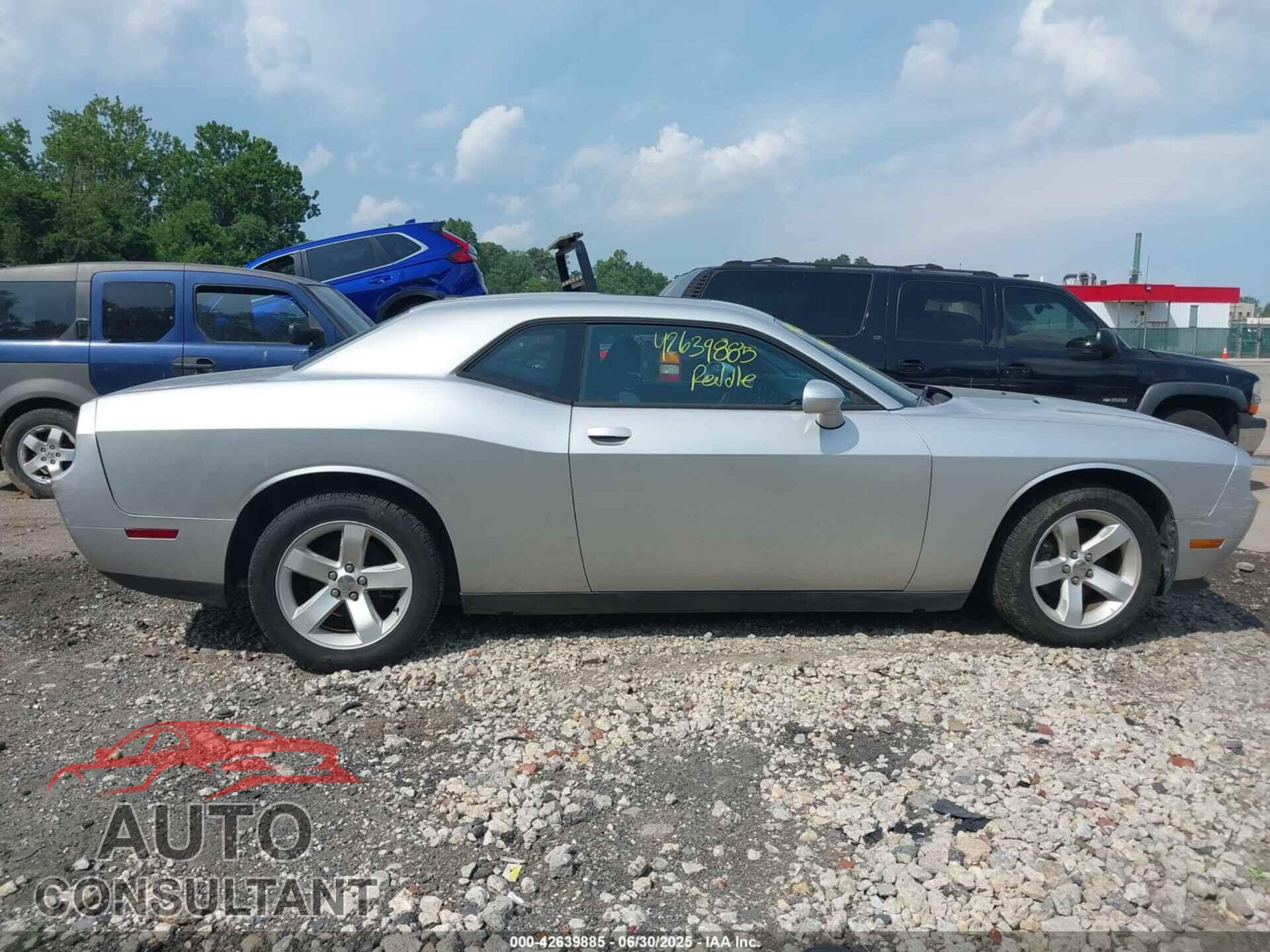 DODGE CHALLENGER 2012 - 2C3CDYAG0CH232212