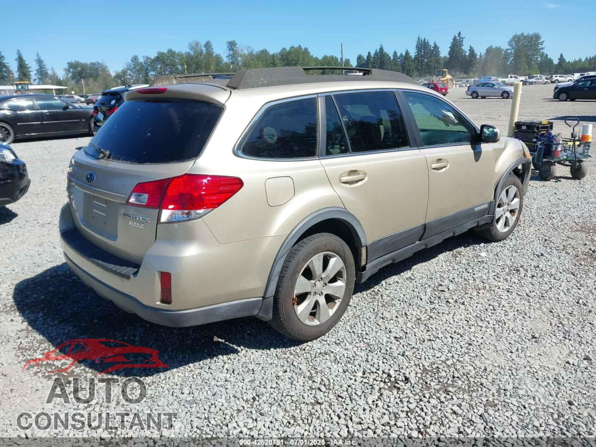 SUBARU OUTBACK 2010 - 4S4BRBGC8A3357707