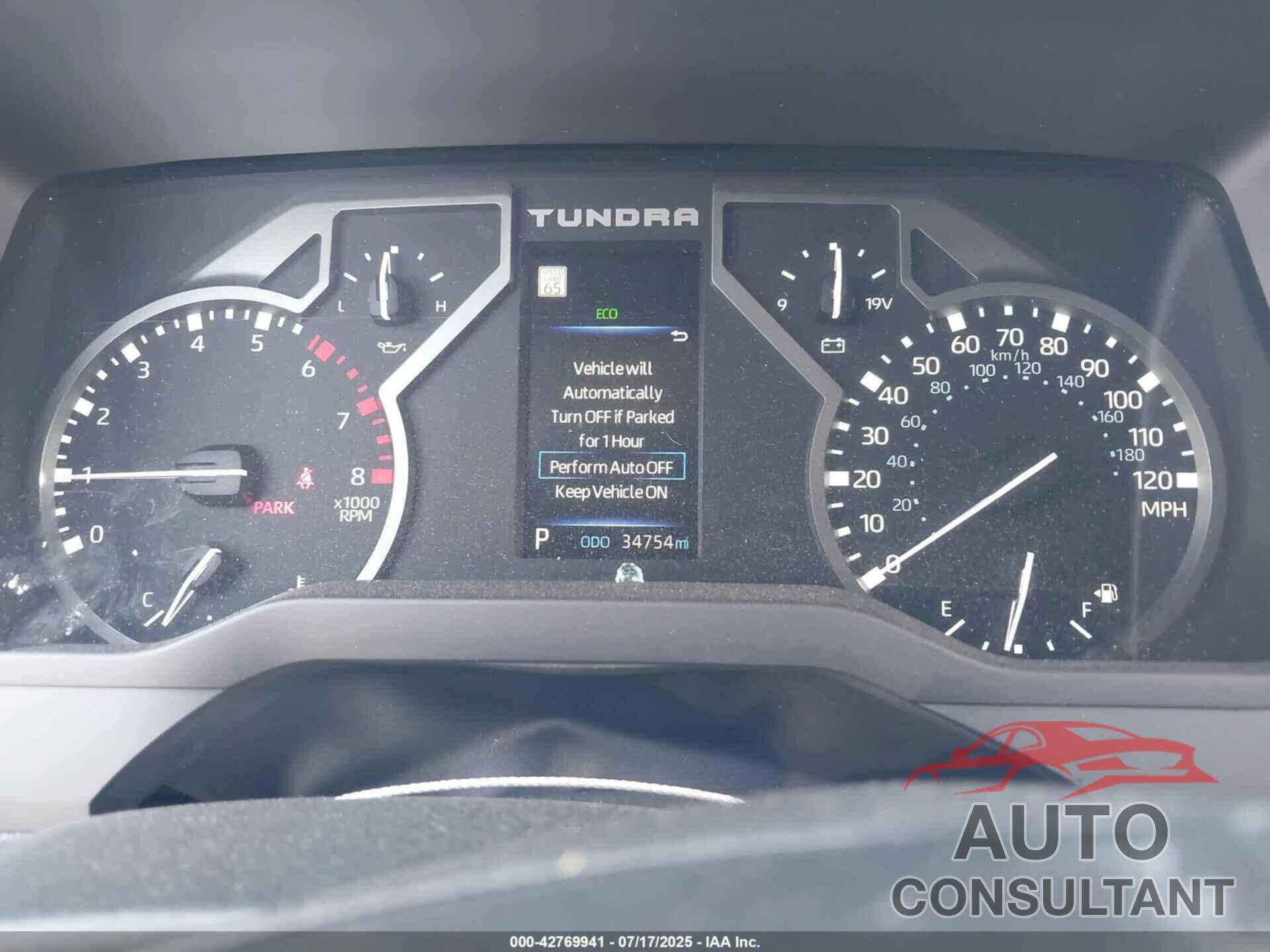 TOYOTA TUNDRA 2023 - 5TFLA5AB4PX021409