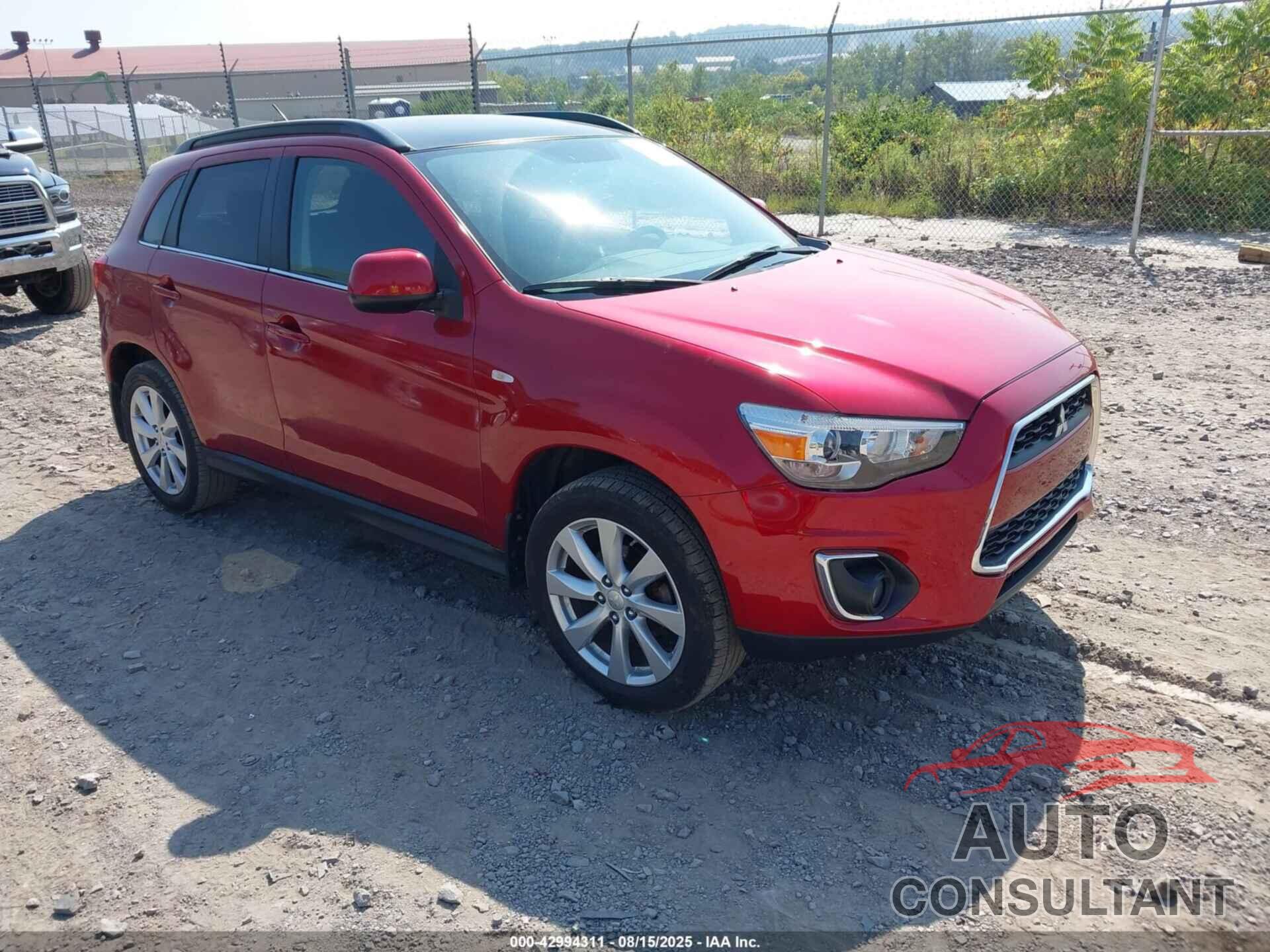 MITSUBISHI OUTLANDER SPORT 2014 - 4A4AR4AU8EE007316