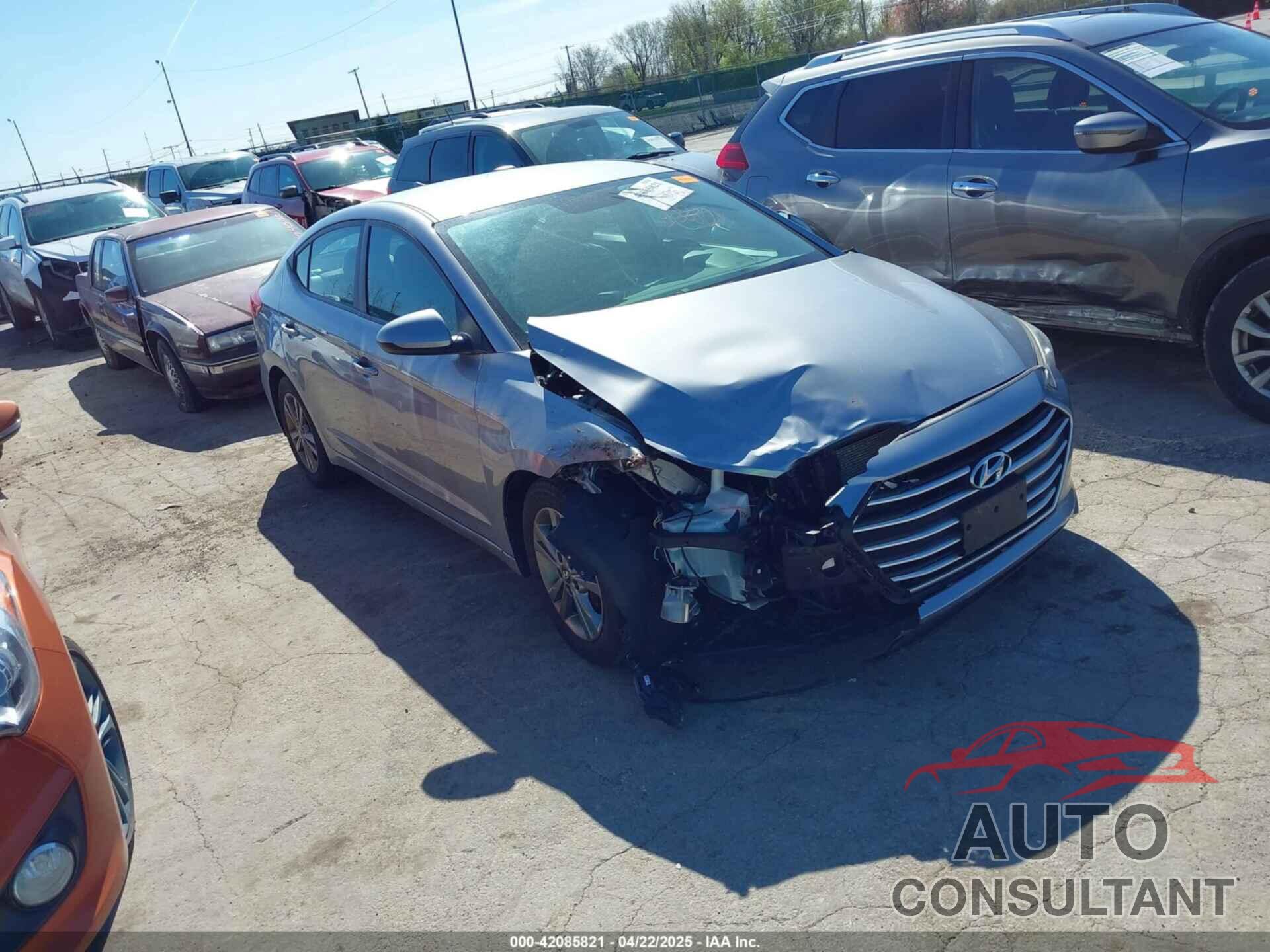 HYUNDAI ELANTRA 2017 - 5NPD84LF8HH094760
