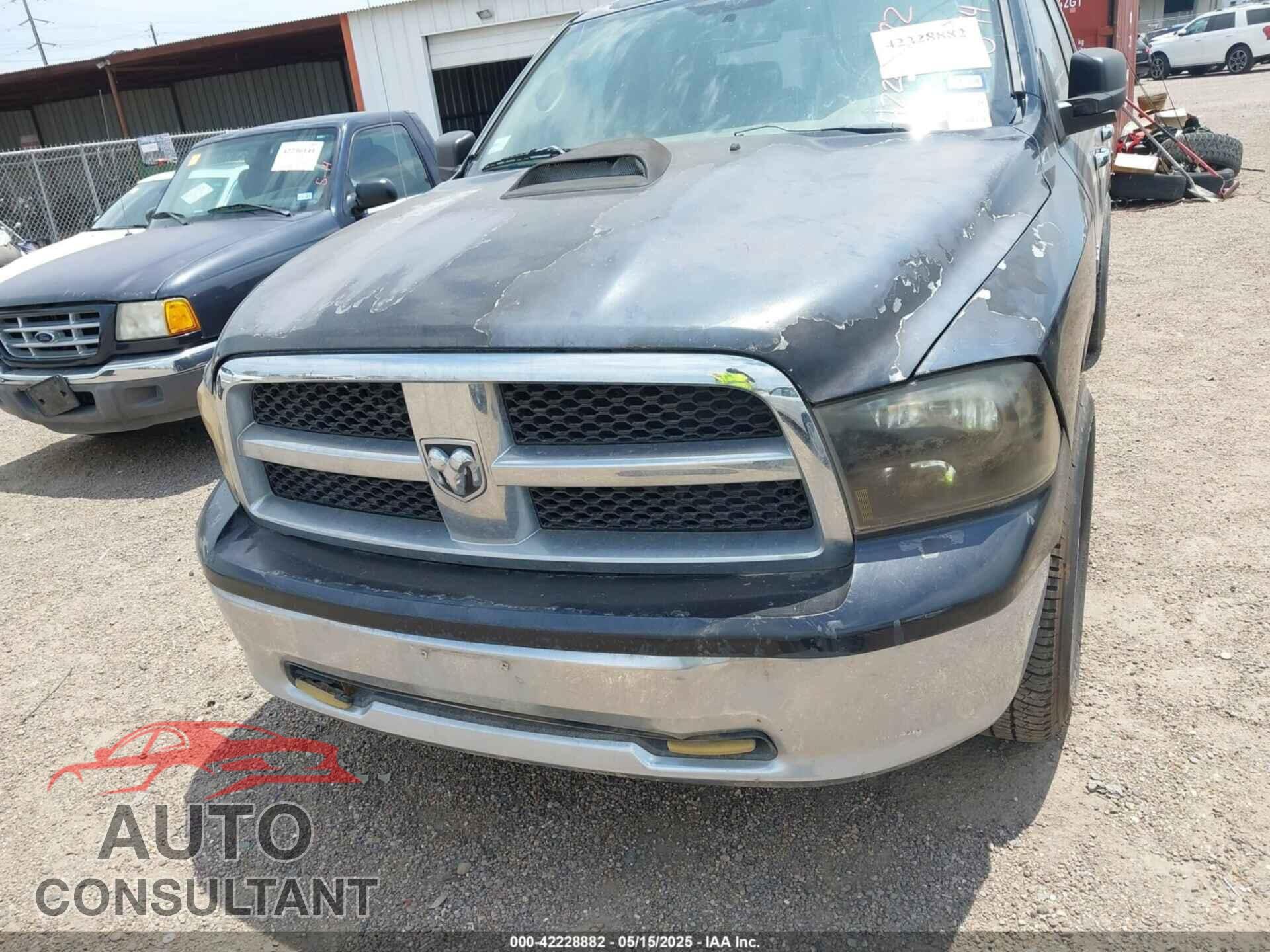DODGE RAM 1500 2009 - 1D3HB18P29S796005