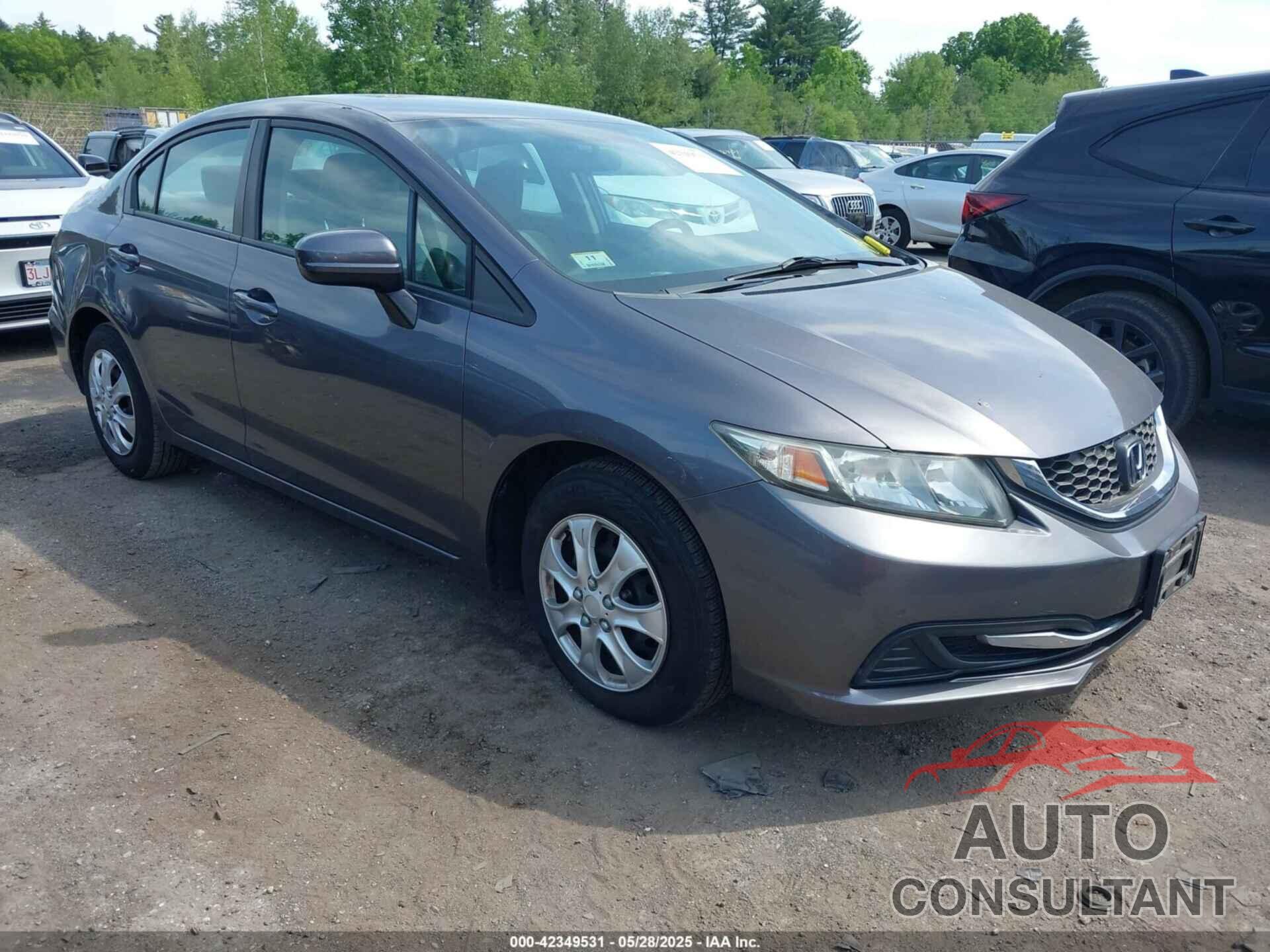 HONDA CIVIC 2014 - 19XFB2F54EE243621