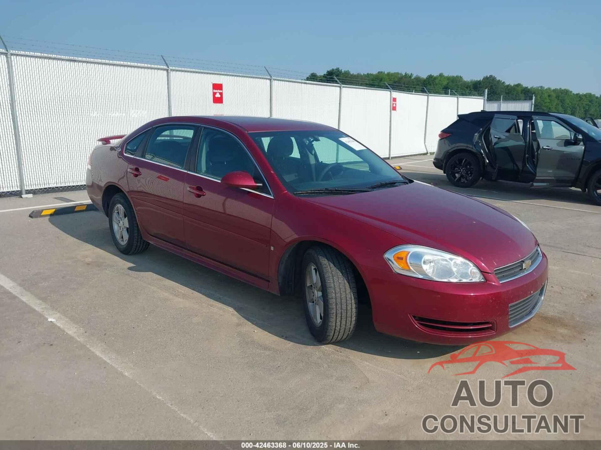 CHEVROLET IMPALA 2009 - 2G1WT57N891301836