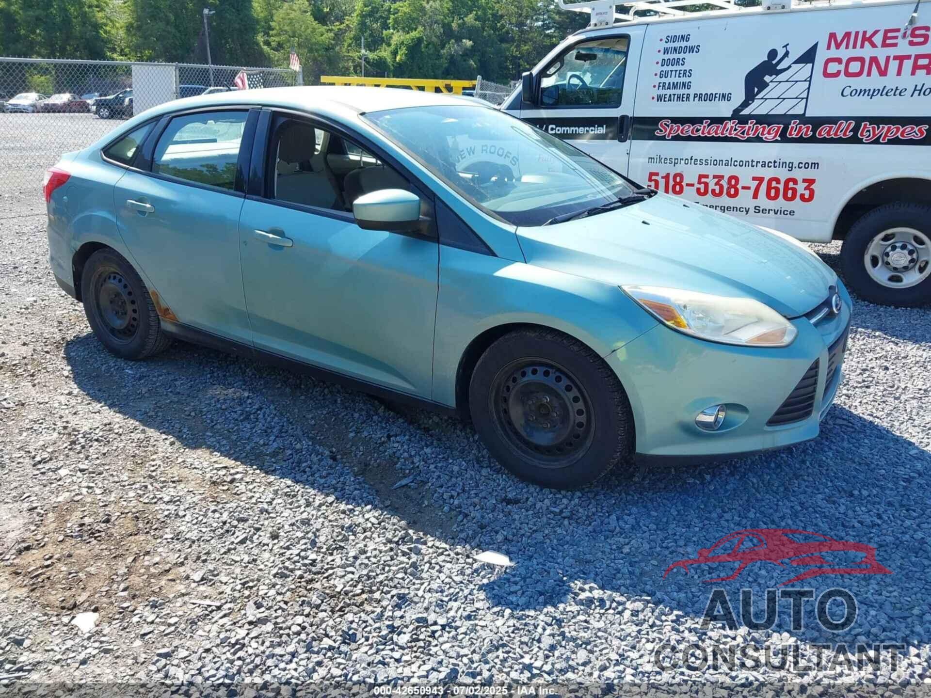 FORD FOCUS 2012 - 1FAHP3F25CL307066