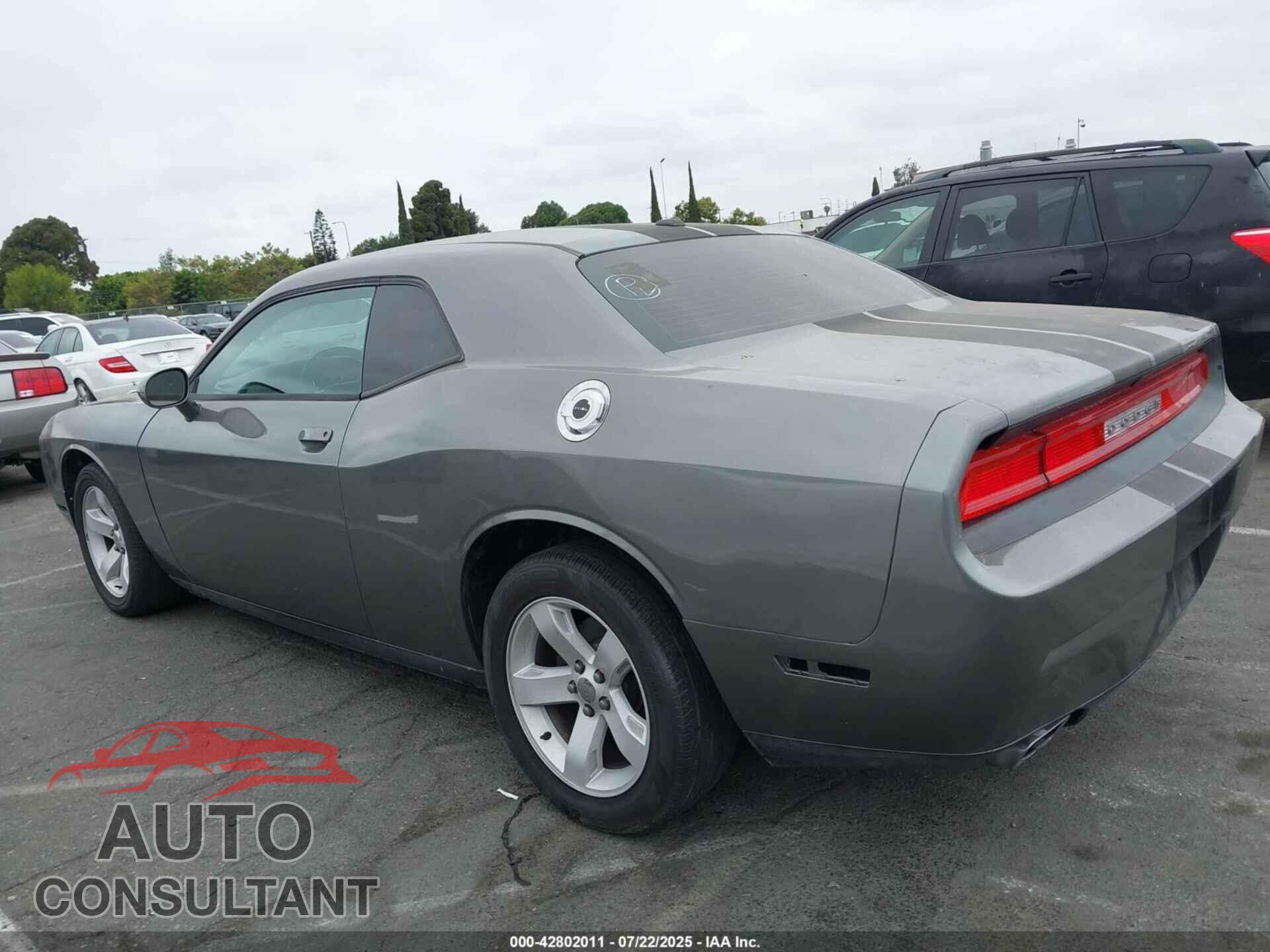 DODGE CHALLENGER 2012 - 2C3CDYAGXCH280879
