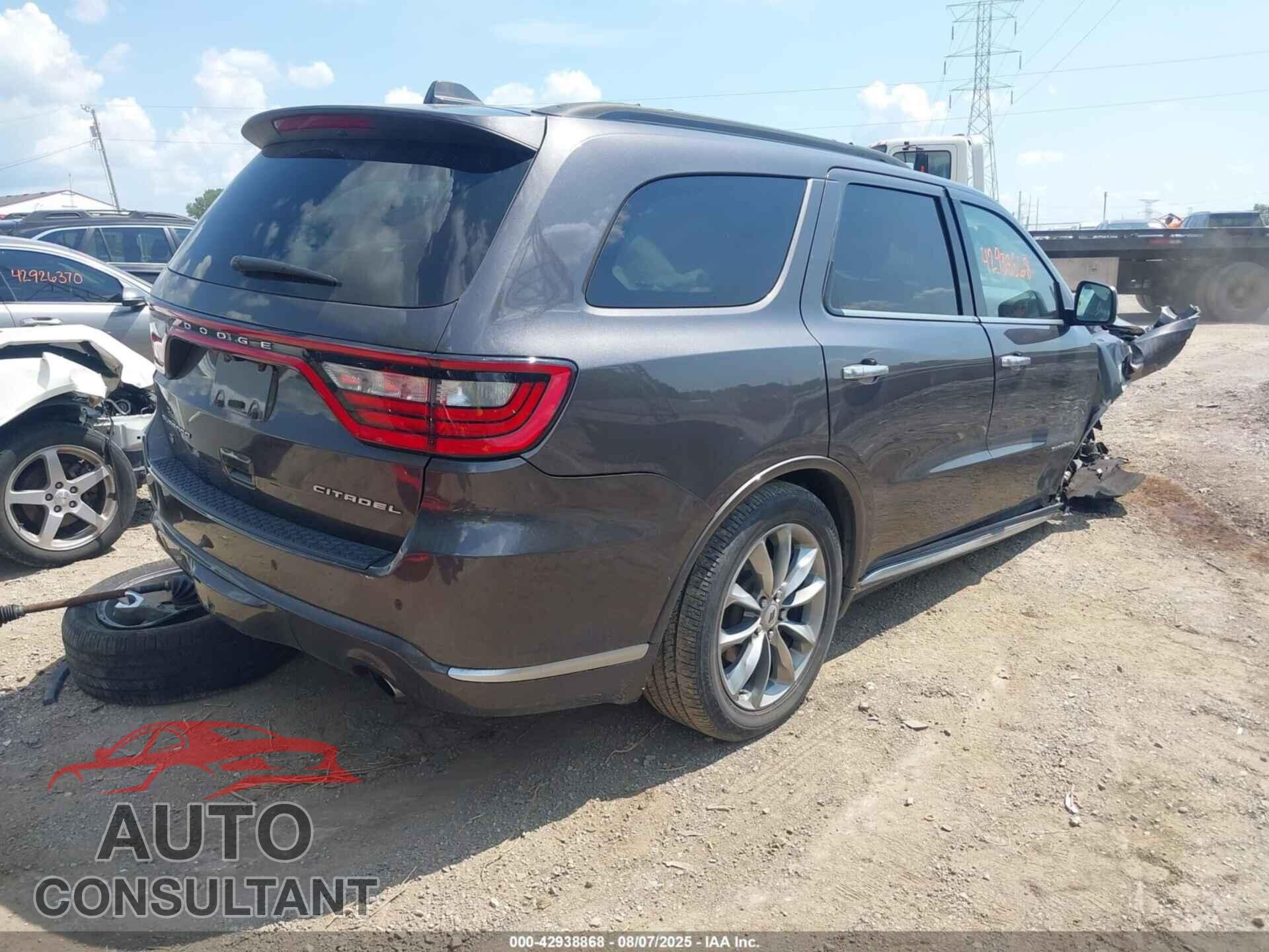 DODGE DURANGO 2021 - 1C4RDJEG7MC849893