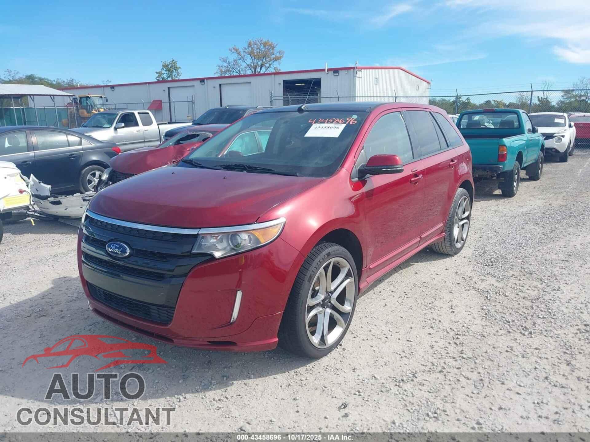FORD EDGE 2013 - 2FMDK4AK2DBC65456