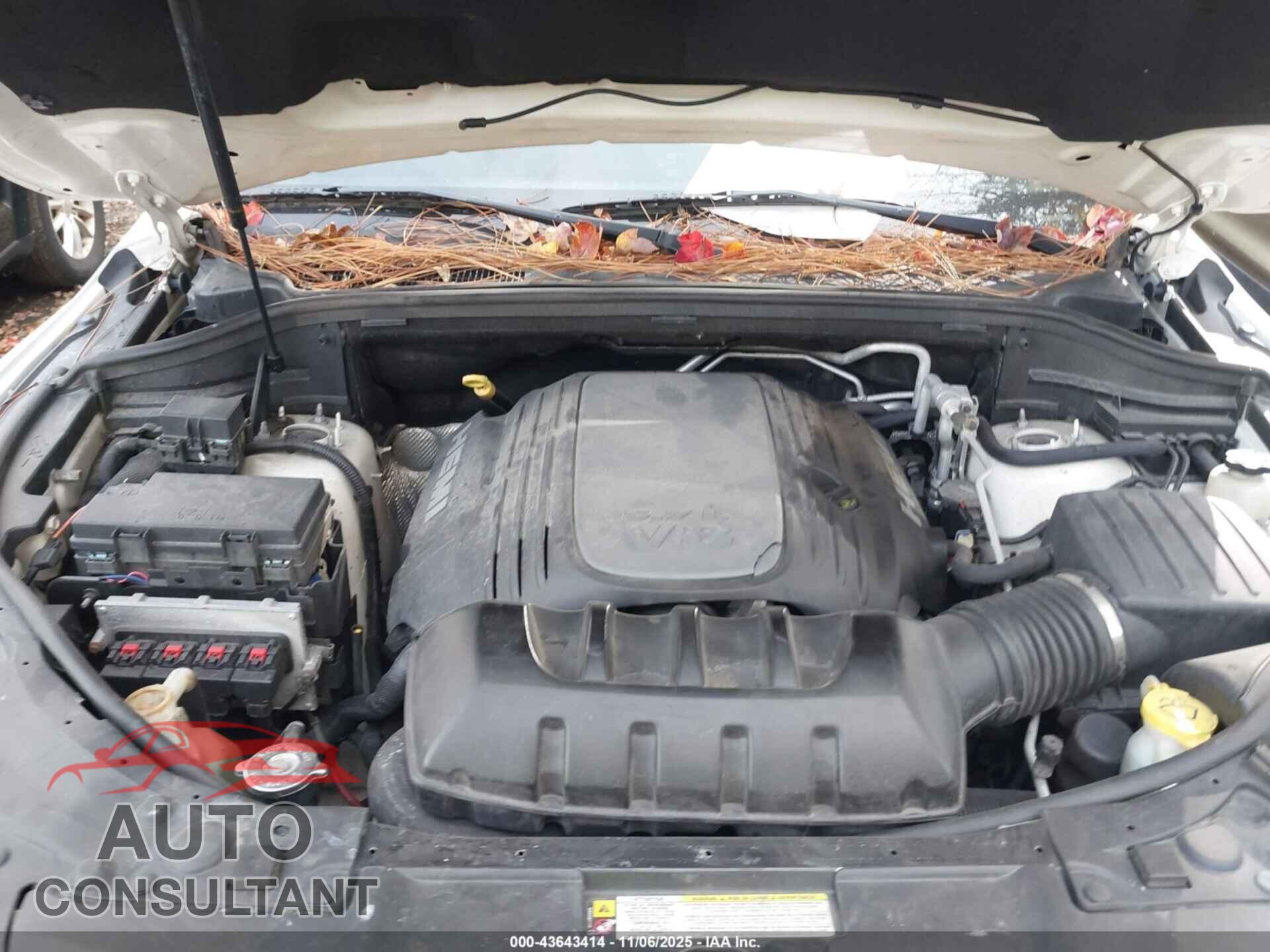 DODGE DURANGO 2012 - 1C4SDJET2CC112601