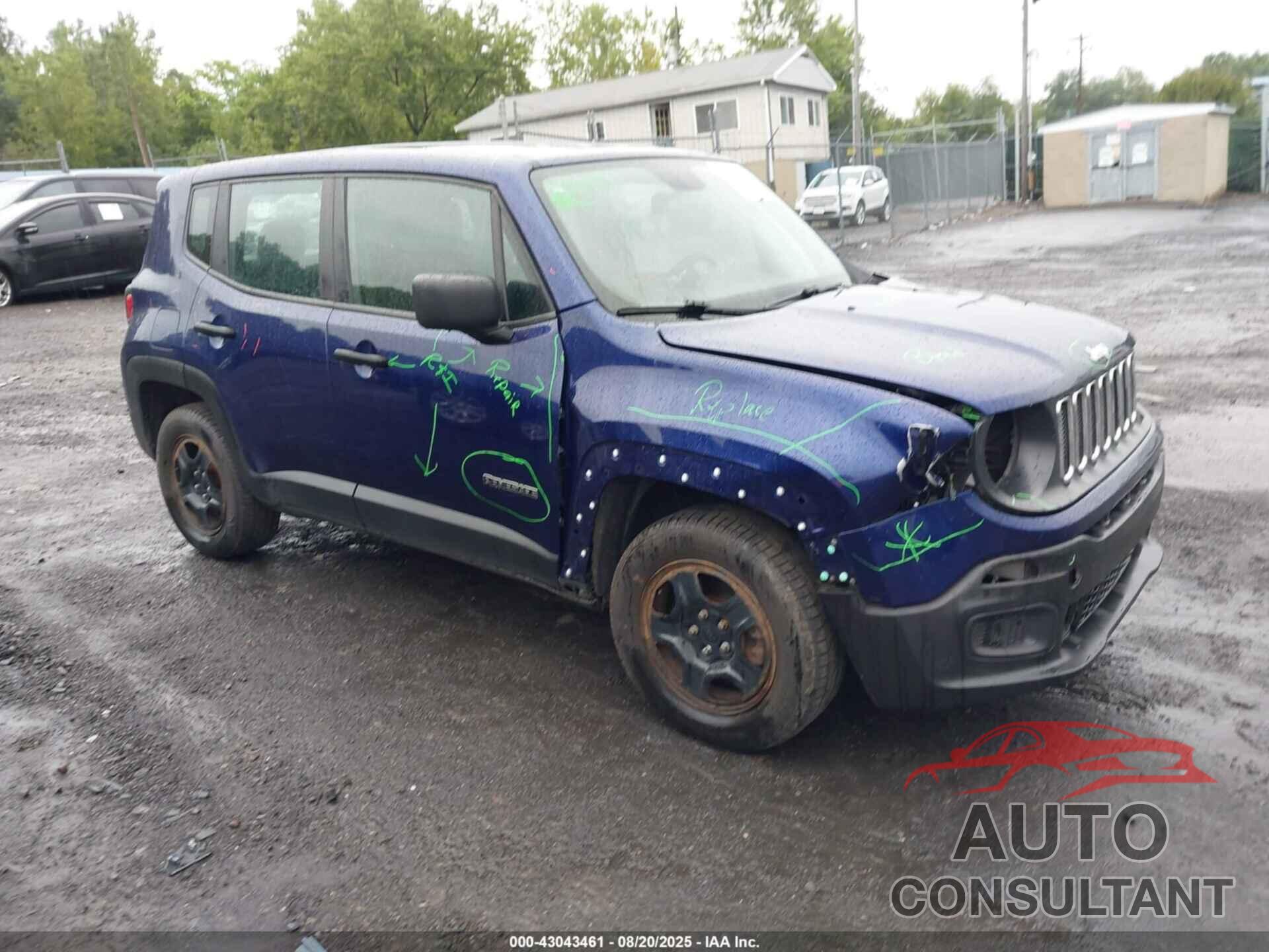 JEEP RENEGADE 2018 - ZACCJBAB5JPJ43850