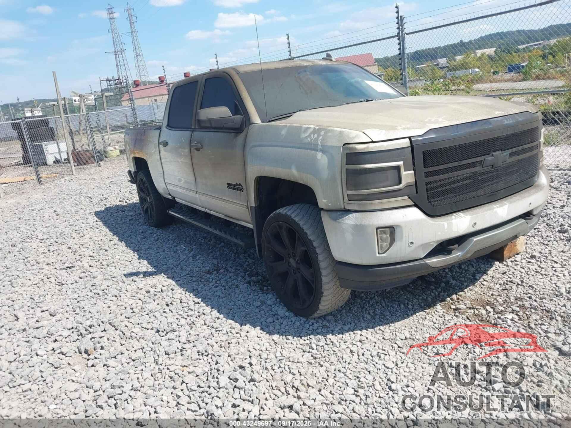 CHEVROLET SILVERADO 1500 2017 - 3GCUKTEC8HG495023
