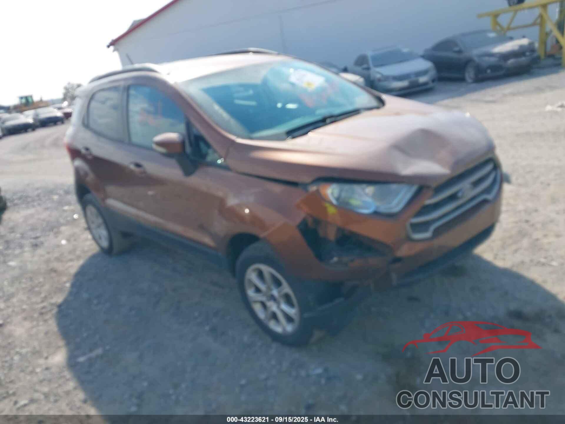 FORD ECOSPORT 2018 - MAJ6P1UL0JC225251