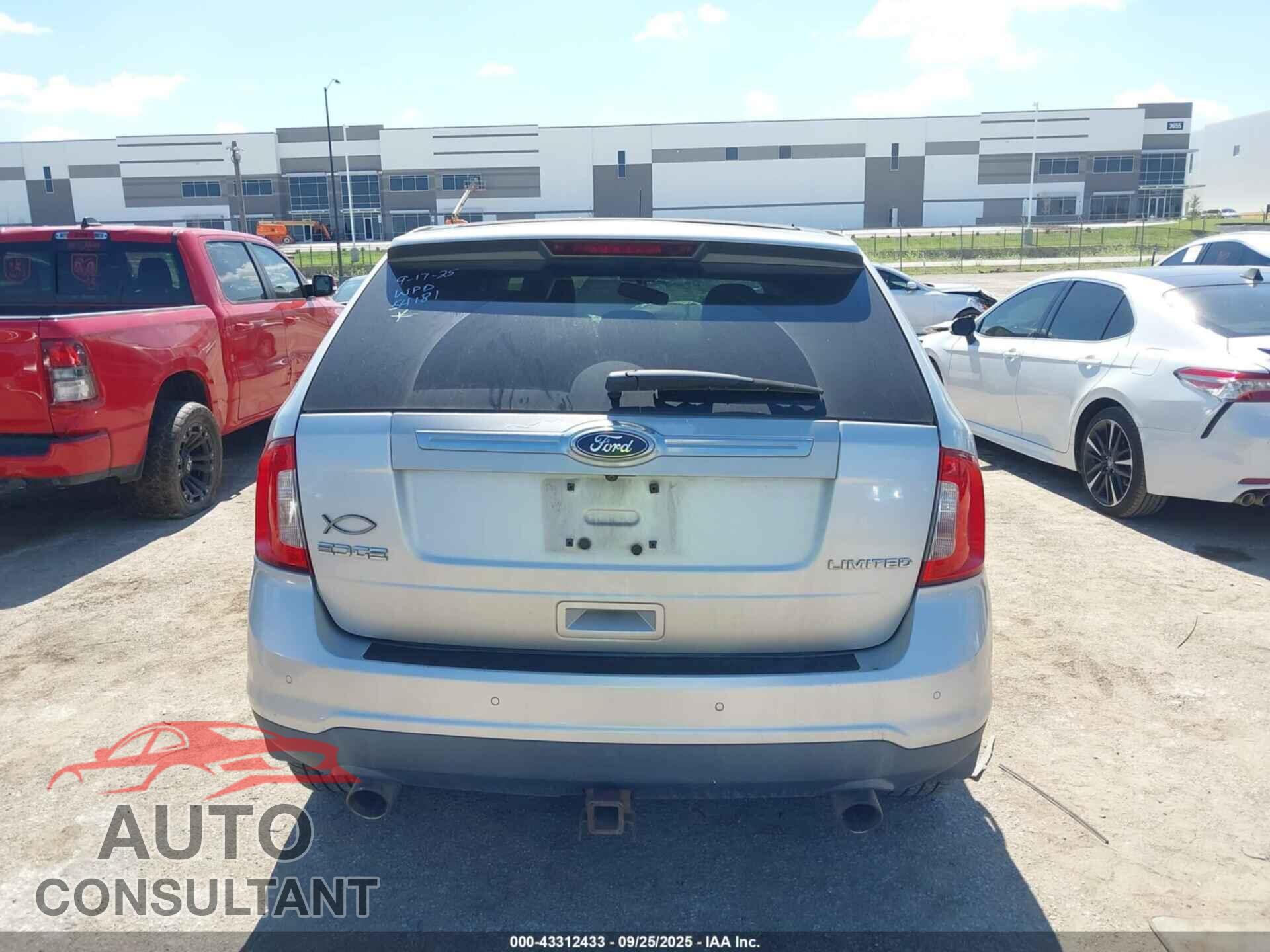 FORD EDGE 2011 - 2FMDK3KC2BBA85277