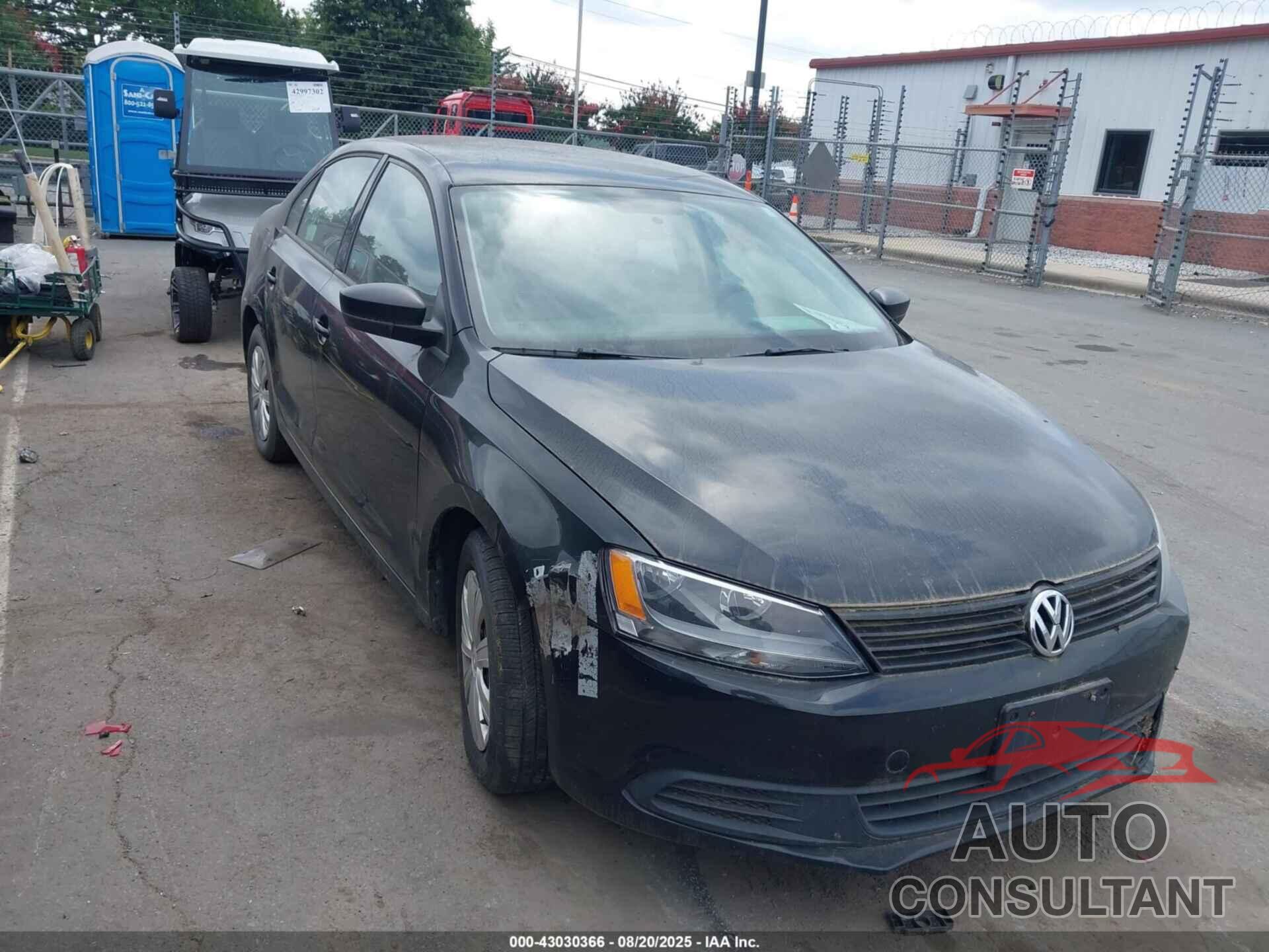 VOLKSWAGEN JETTA 2011 - 3VW2K7AJ8BM390183