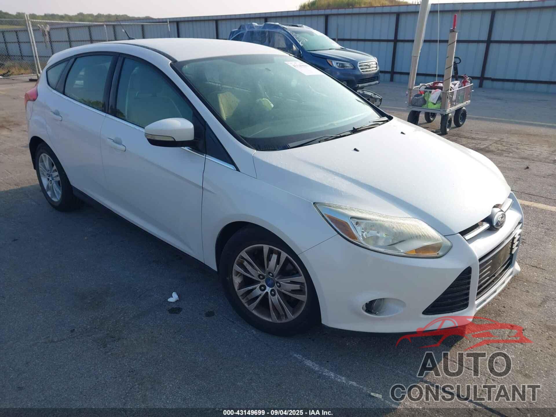 FORD FOCUS 2012 - 1FAHP3M29CL251149