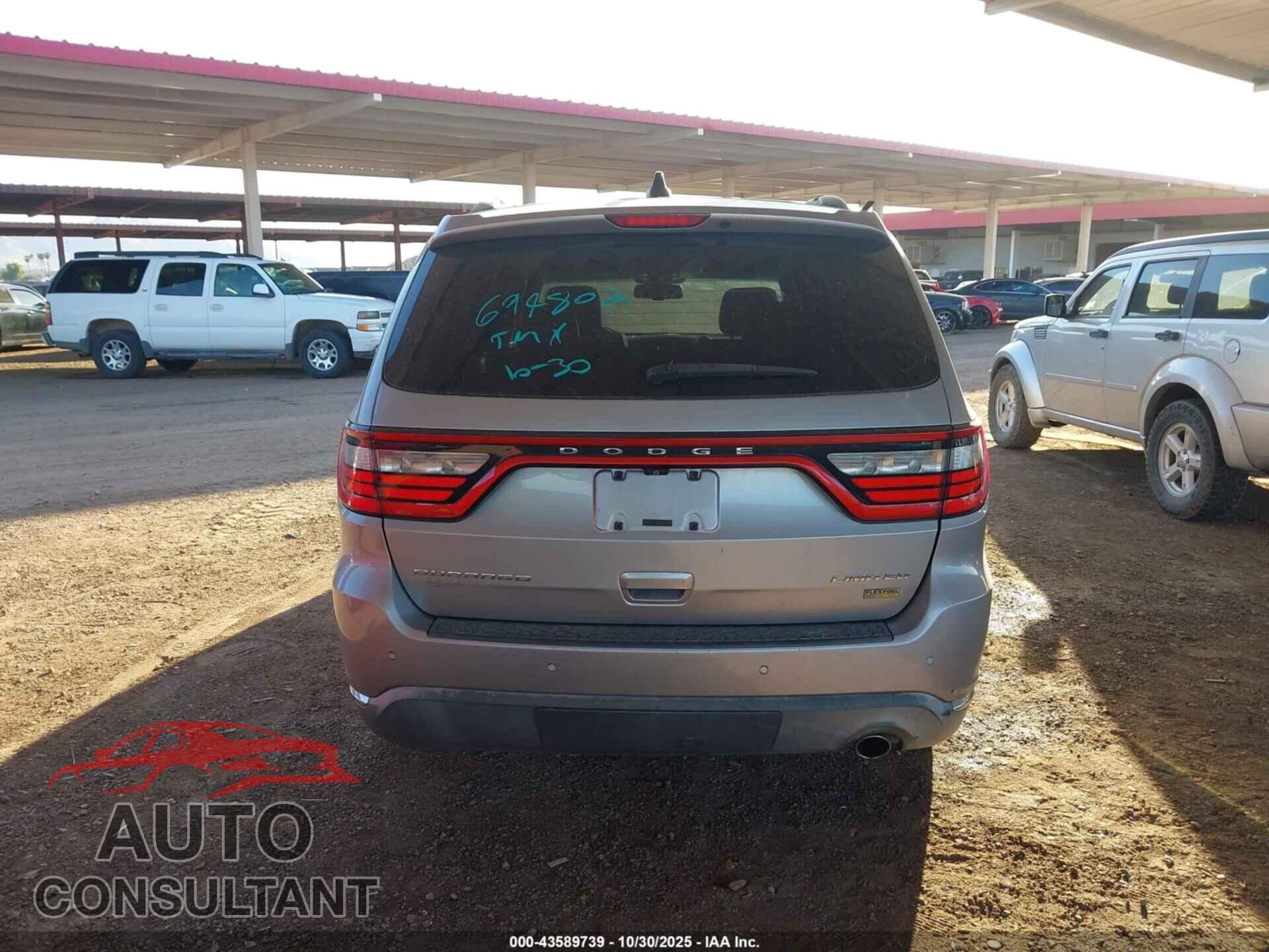 DODGE DURANGO 2015 - 1C4RDHDG6FC694802