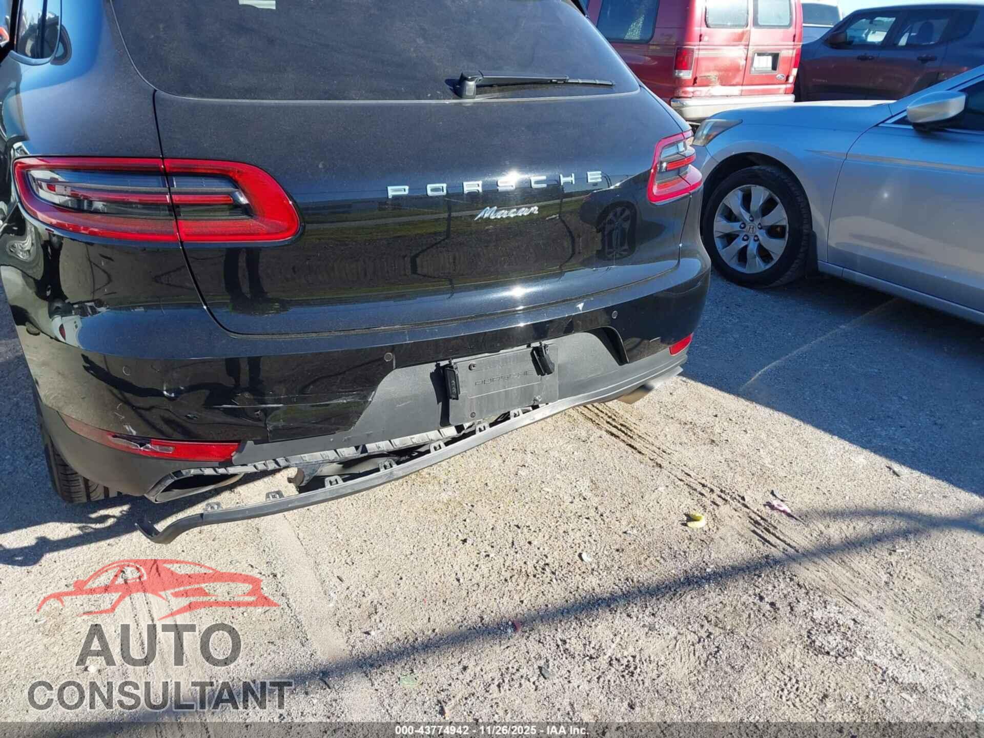 PORSCHE MACAN 2017 - WP1AA2A54HLB80910