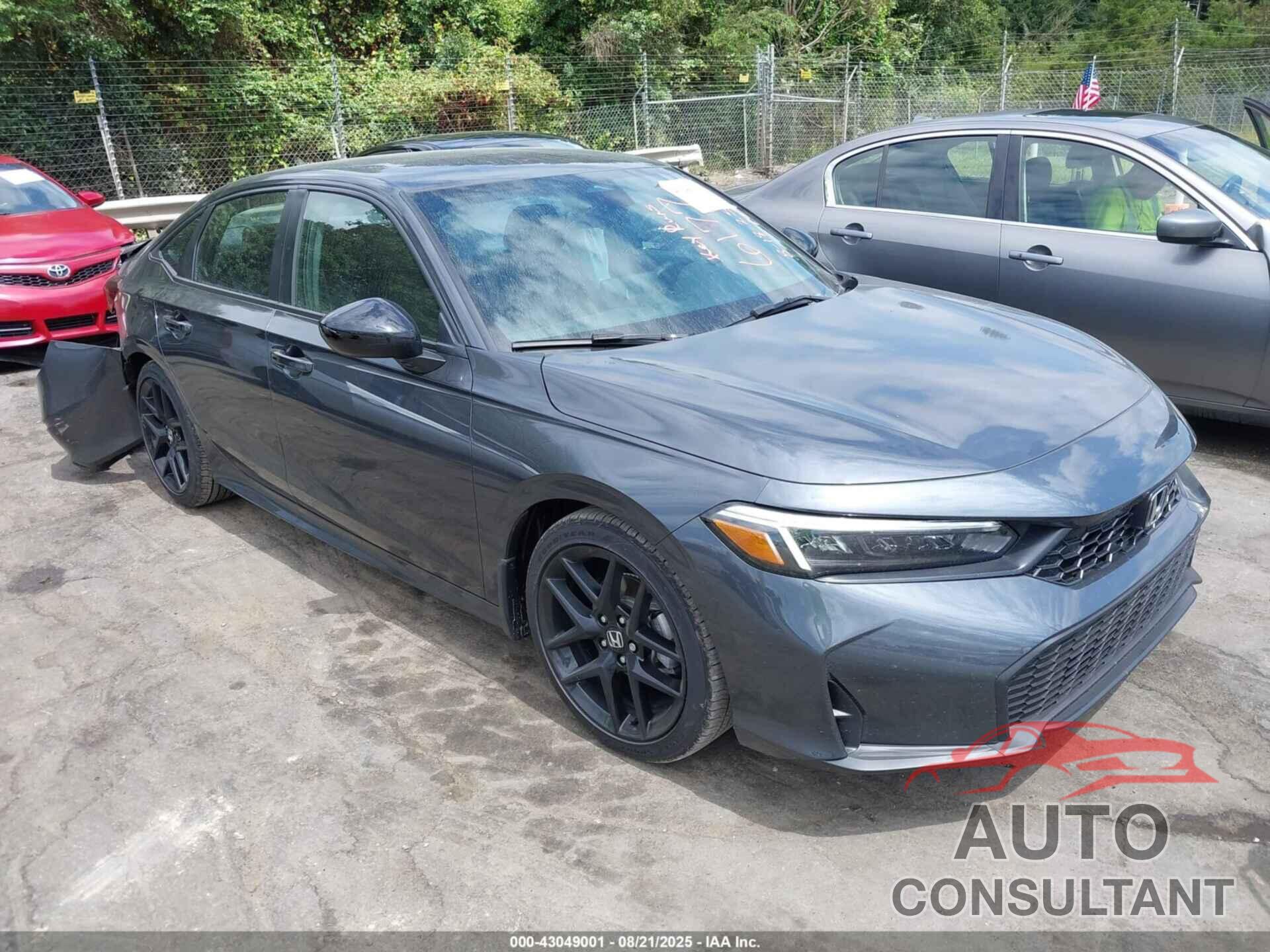 HONDA CIVIC 2025 - 2HGFE2F57SH606177