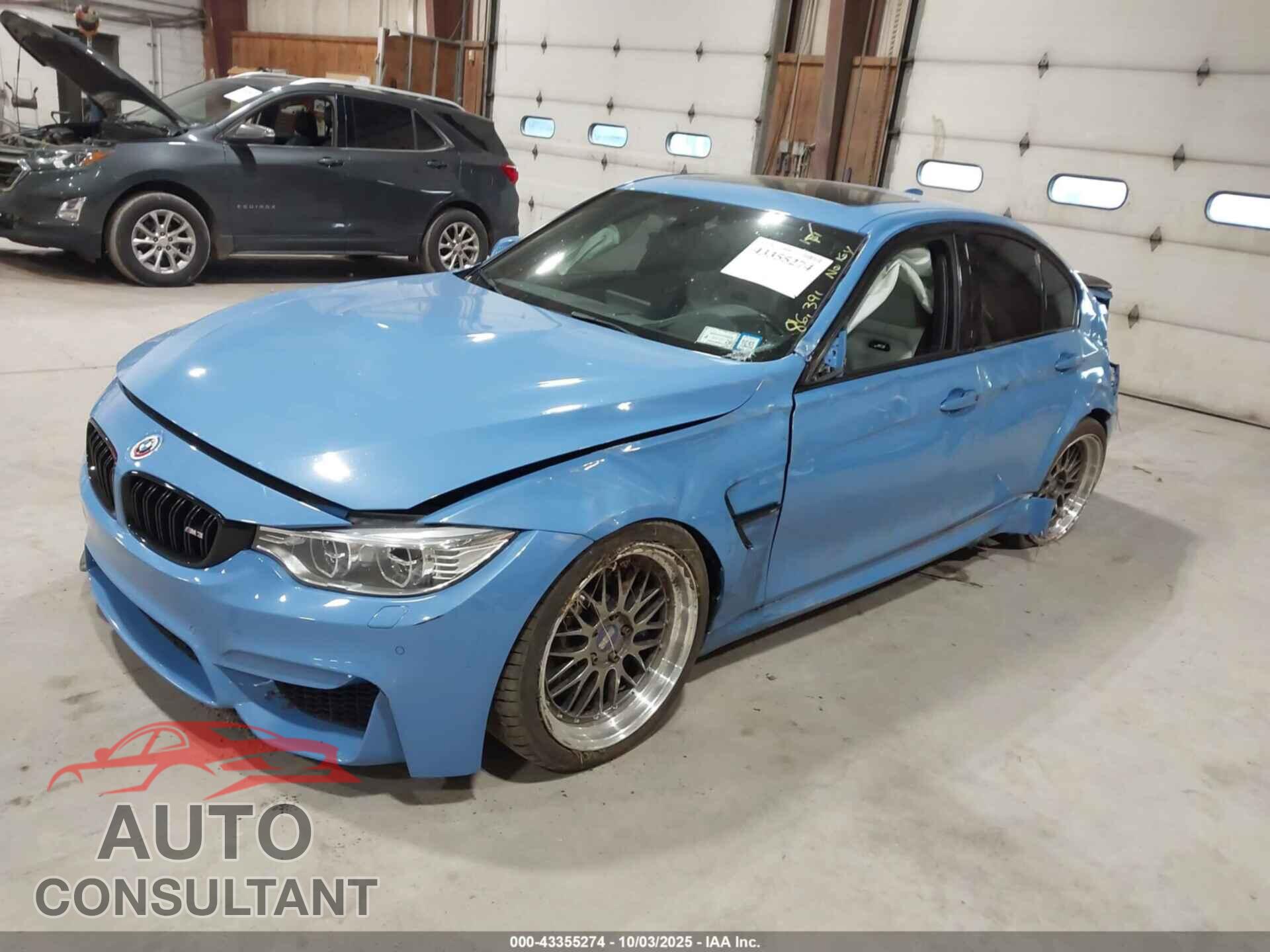 BMW M3 2016 - WBS8M9C53G5G41736