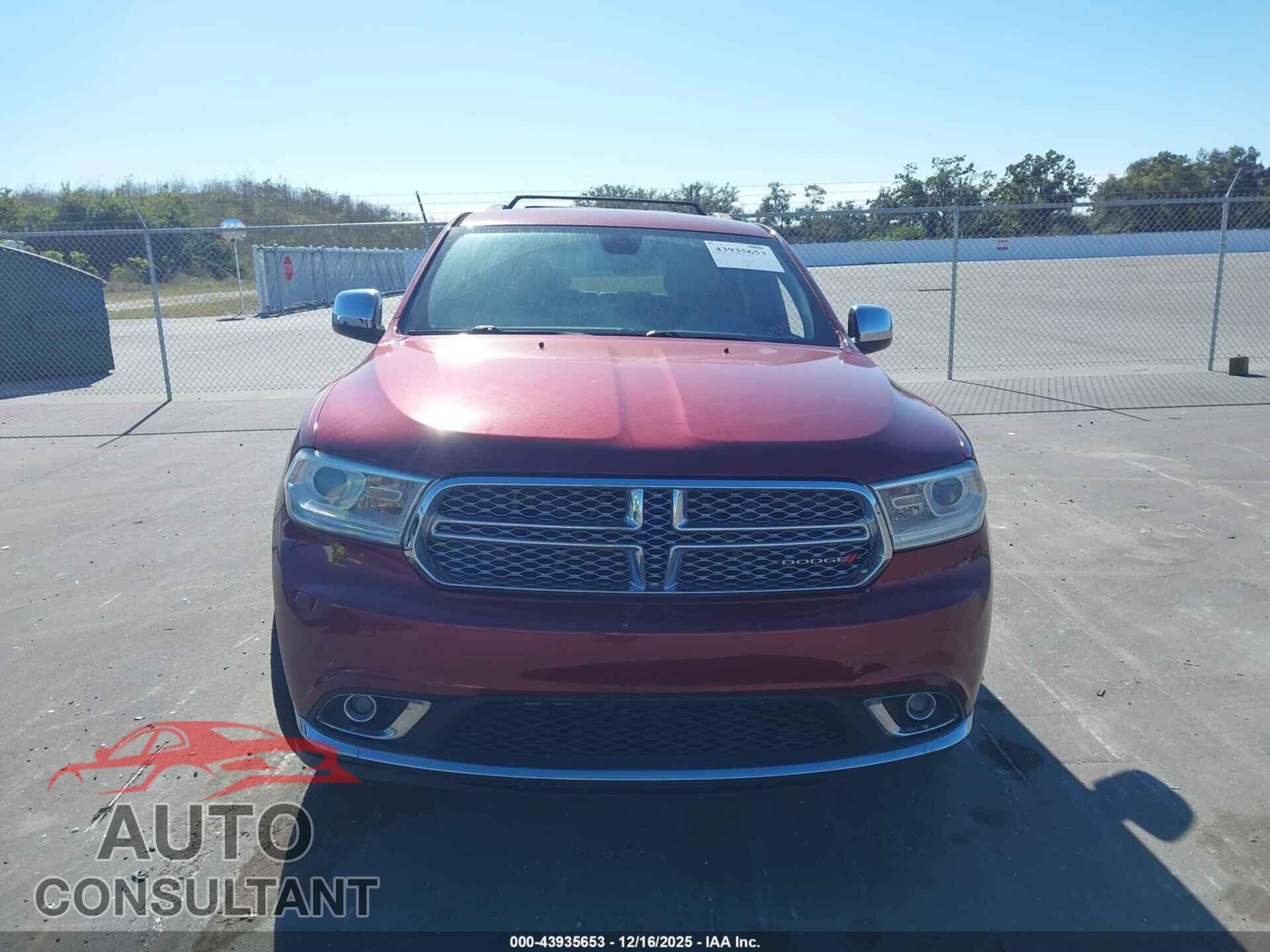 DODGE DURANGO 2015 - 1C4RDHAG3FC709065