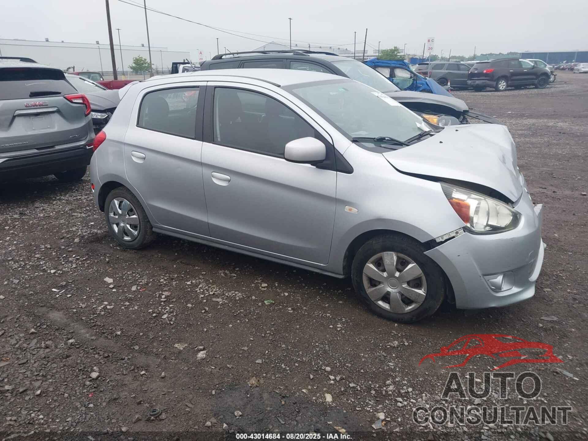 MITSUBISHI MIRAGE 2015 - ML32A3HJ5FH031441