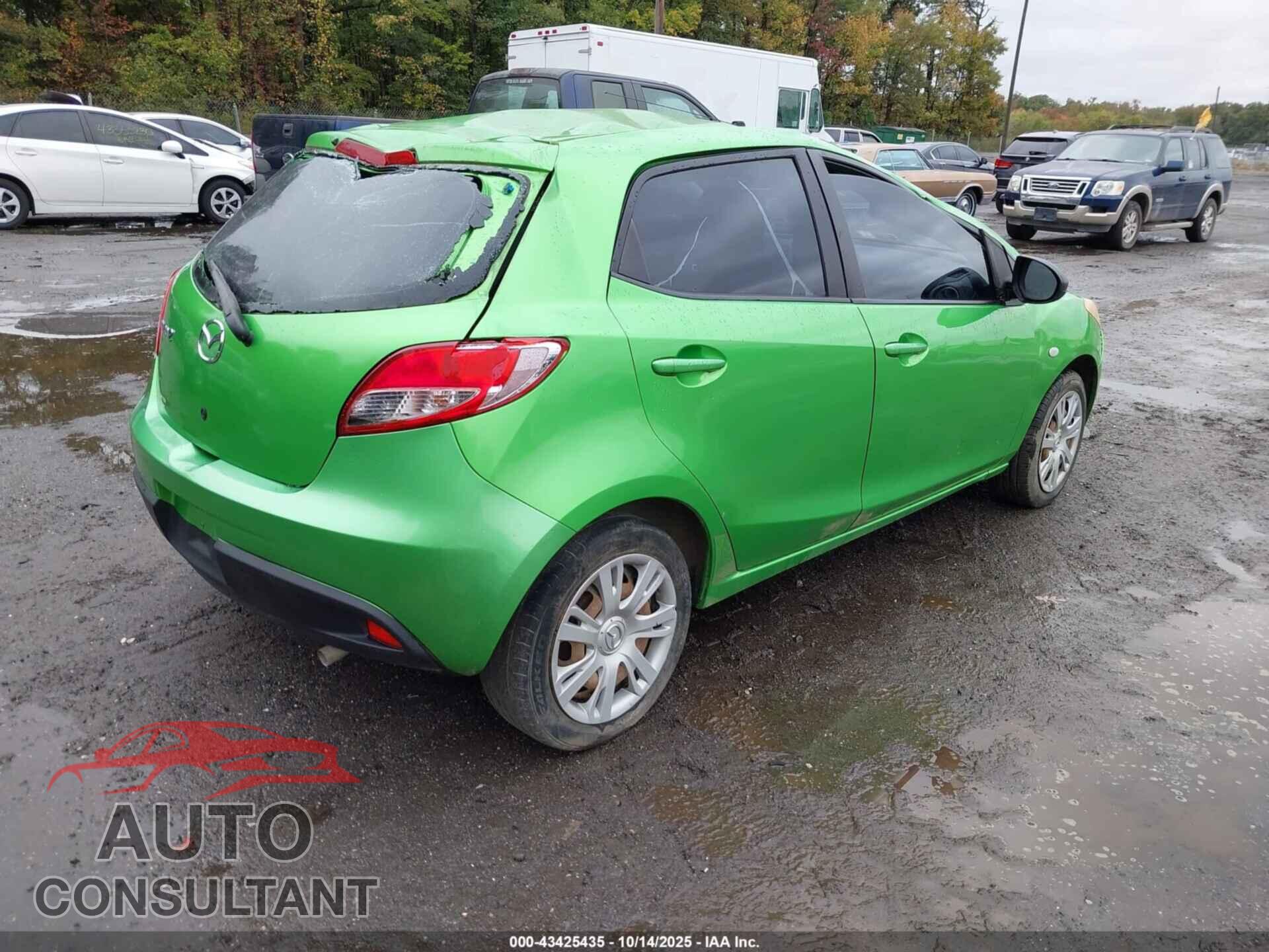 MAZDA MAZDA2 2012 - JM1DE1KY8C0144640