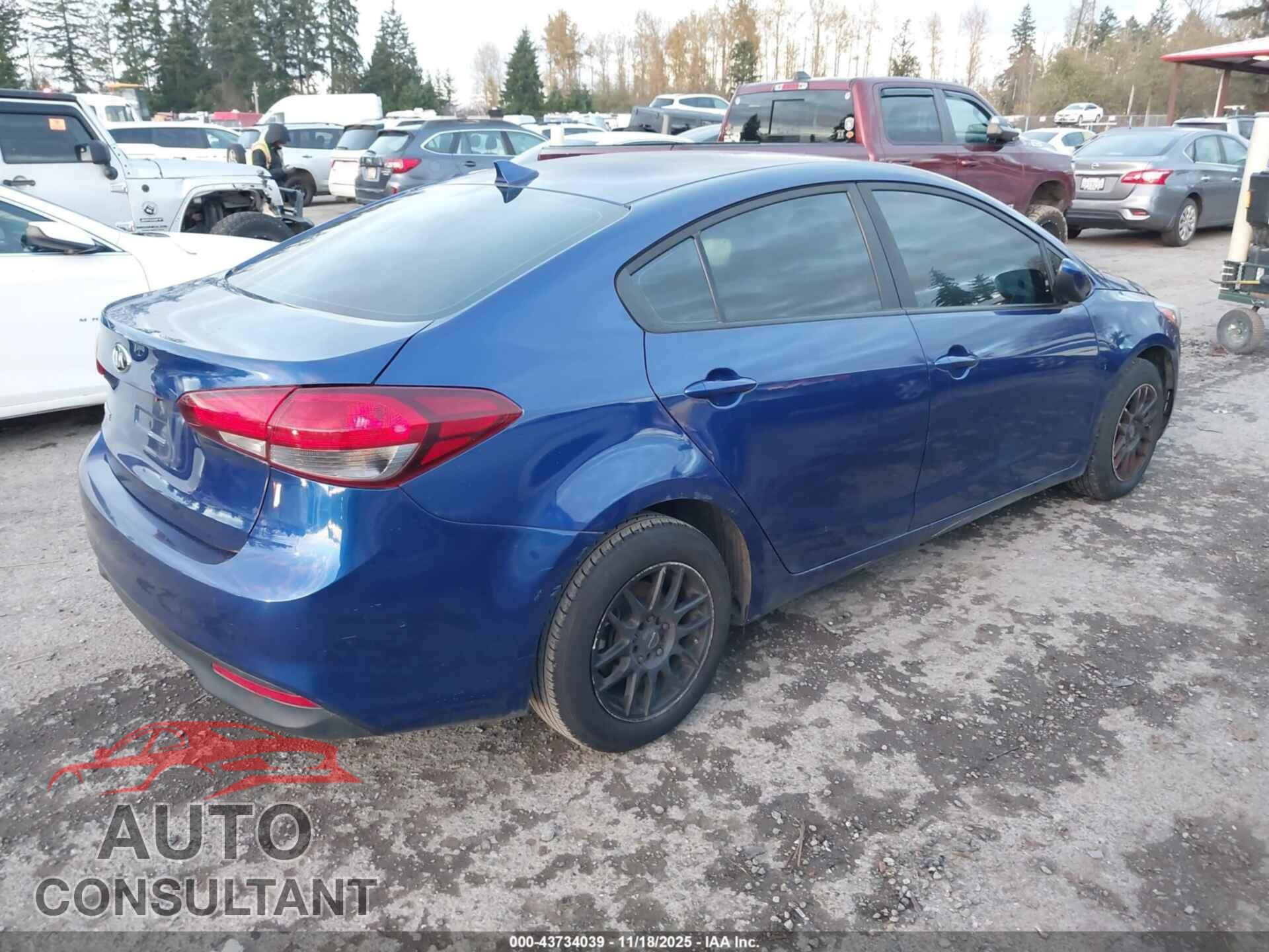 KIA FORTE 2017 - 3KPFK4A70HE092575