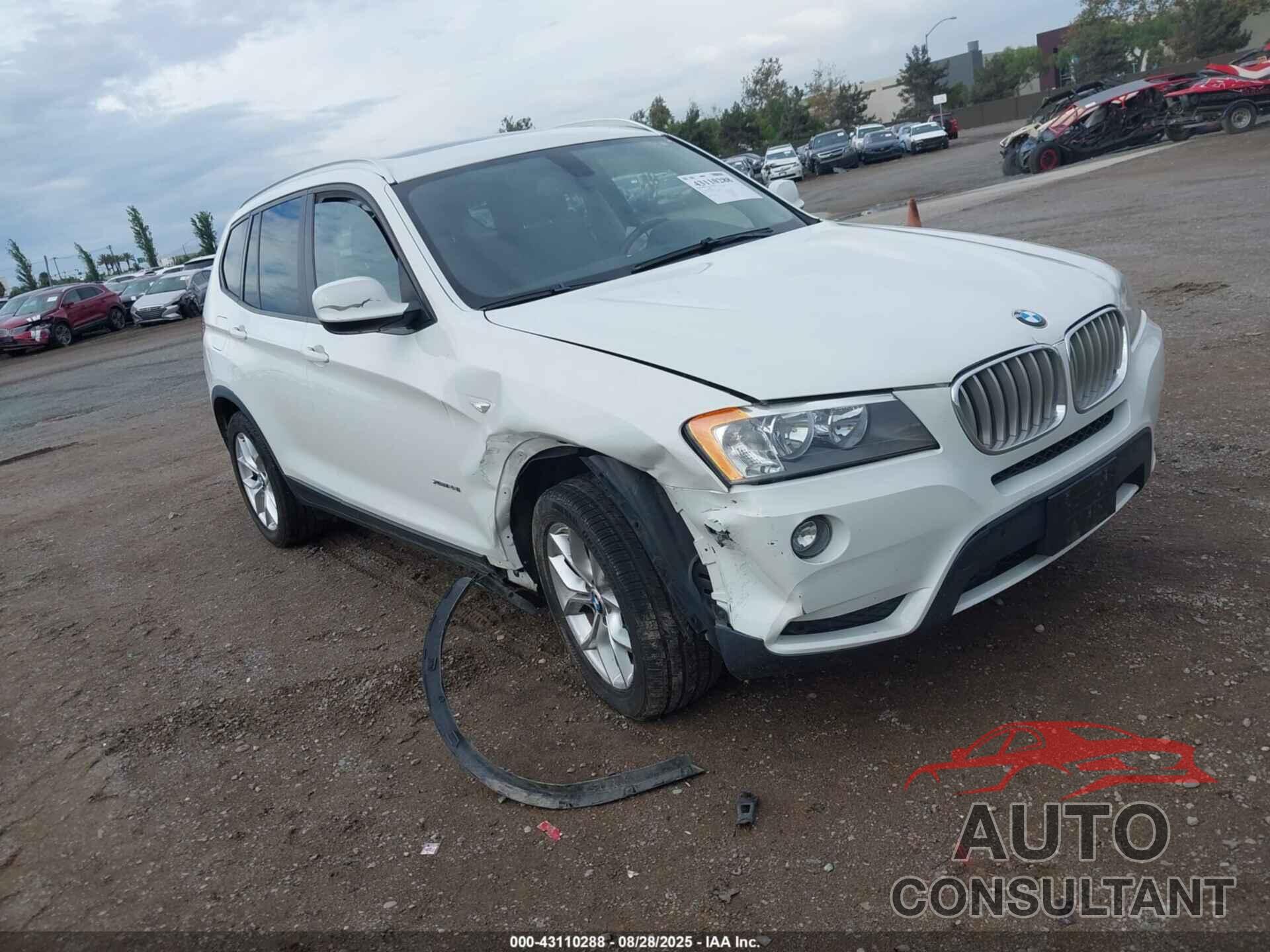 BMW X3 2013 - 5UXWX9C5XD0D00122