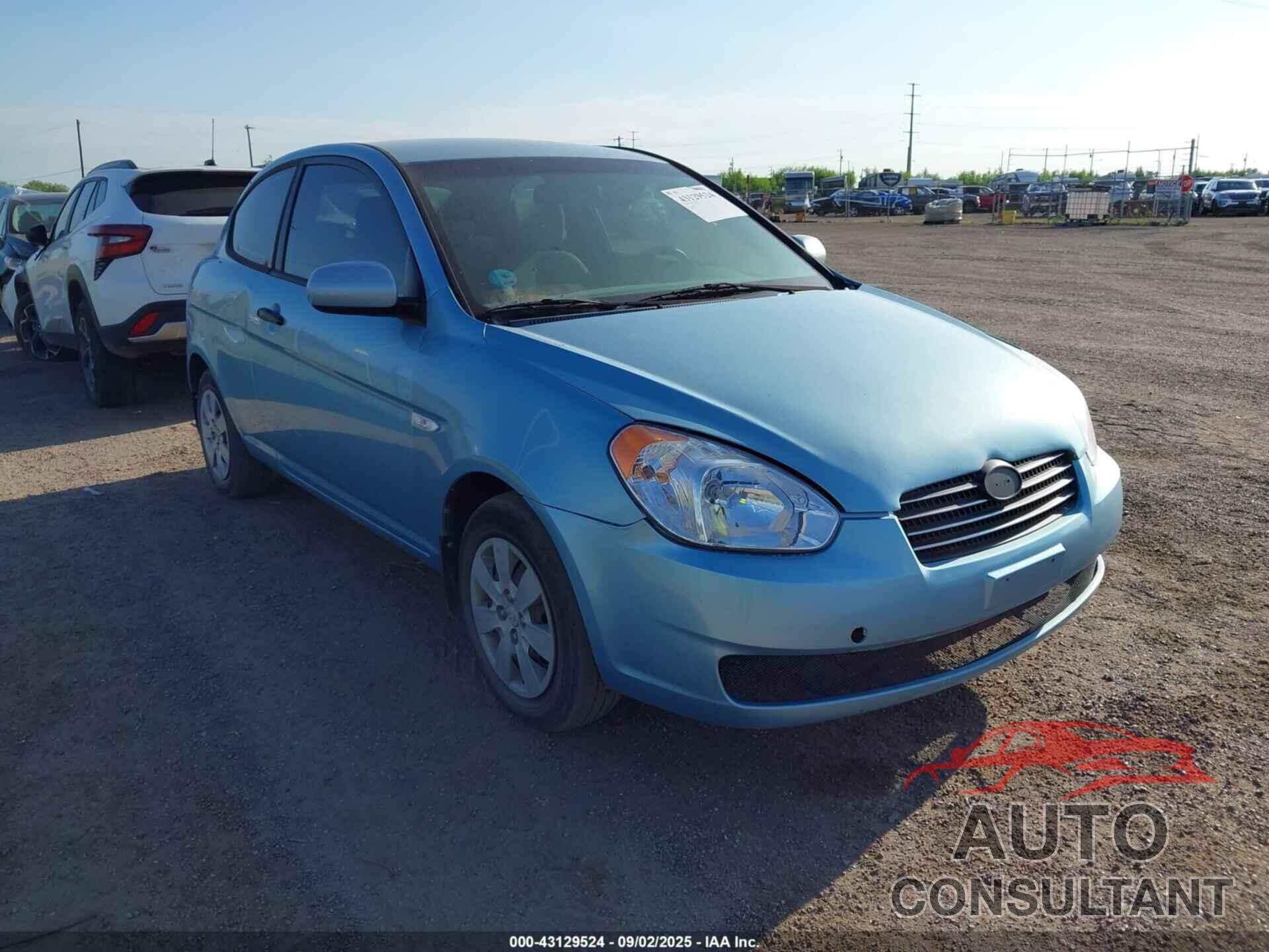 HYUNDAI ACCENT 2010 - KMHCM3AC4AU159864