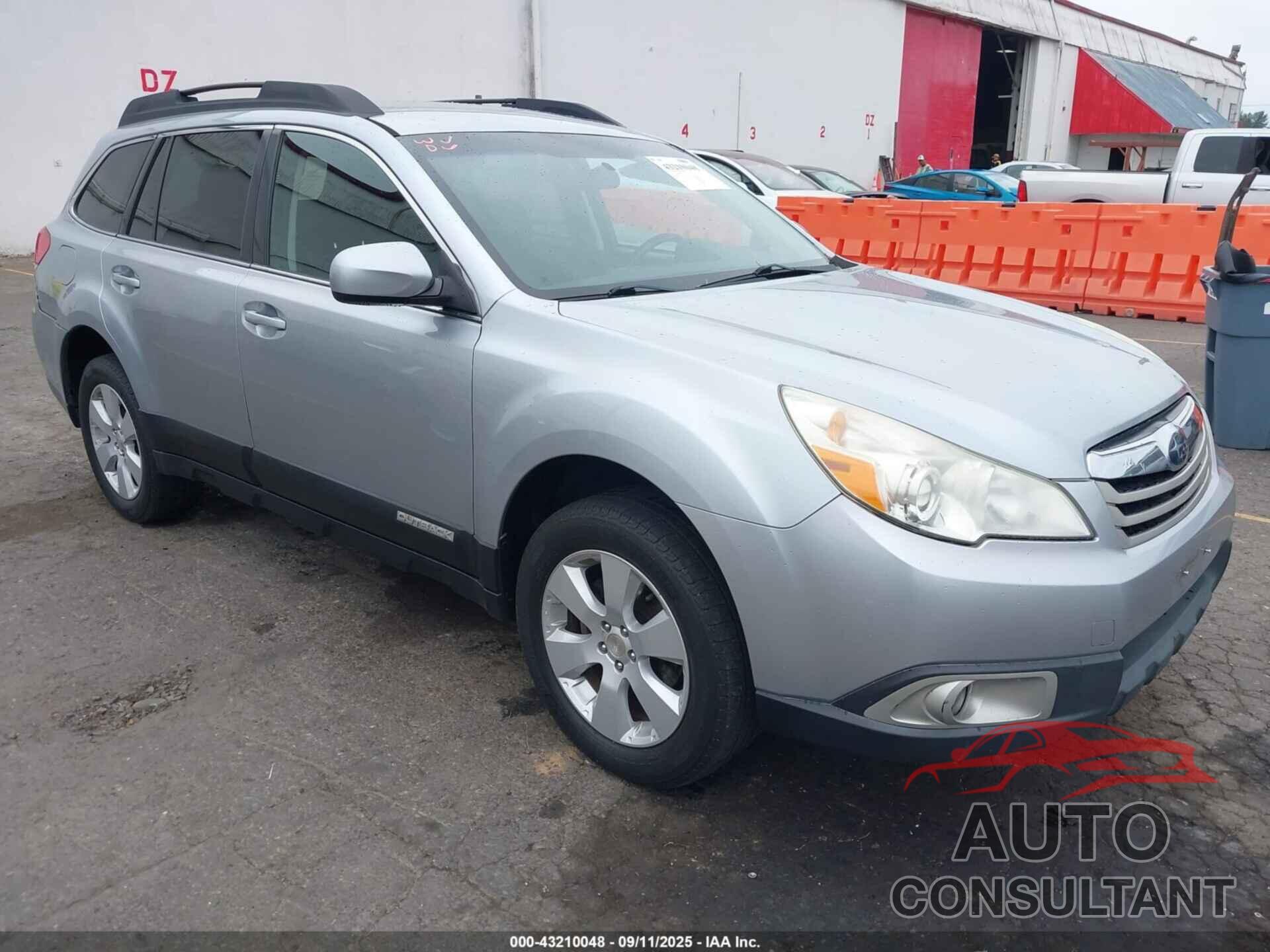 SUBARU OUTBACK 2012 - 4S4BRBCC7C3233498