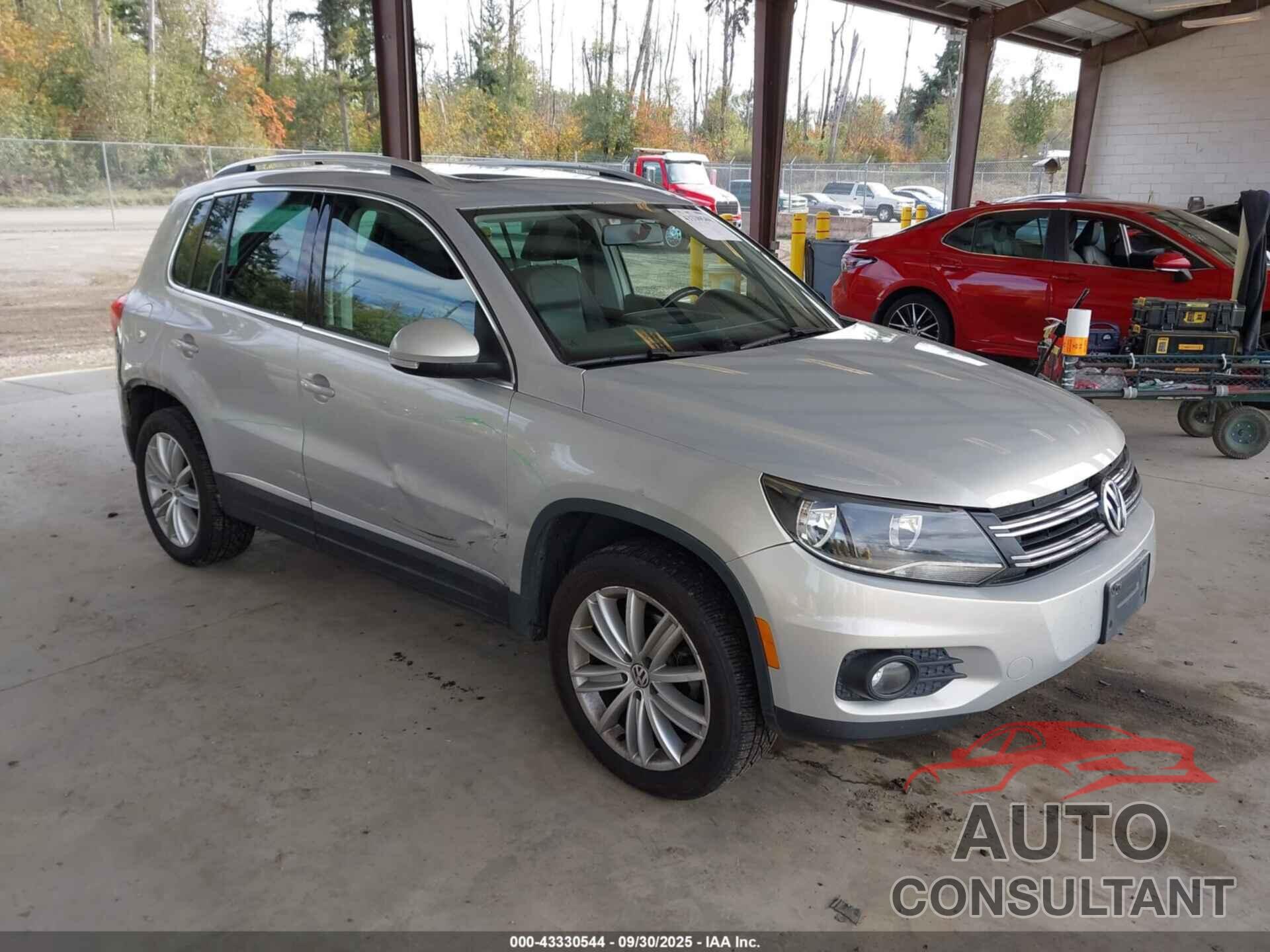 VOLKSWAGEN TIGUAN 2013 - WVGBV7AX5DW528419